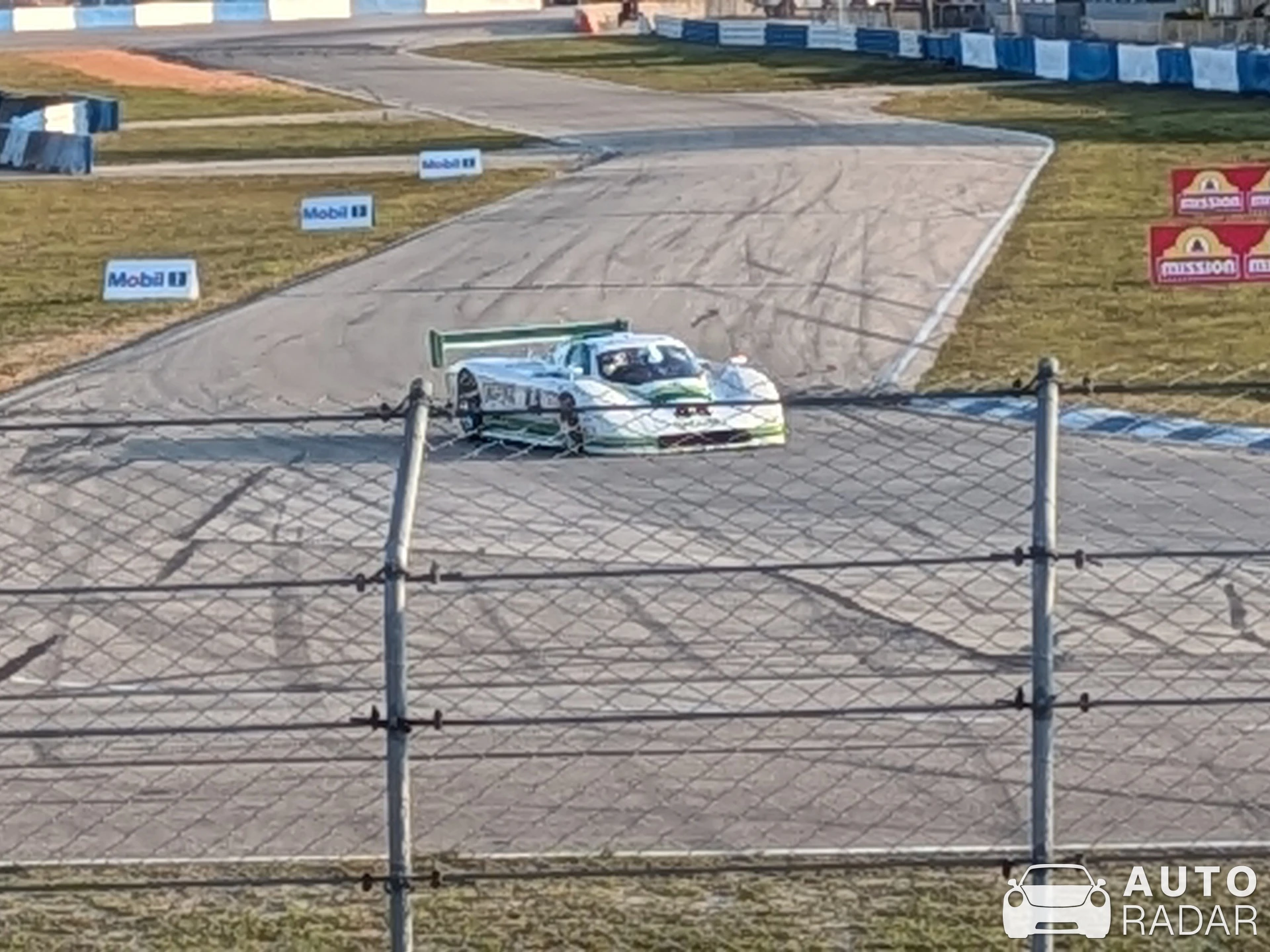 Lister Jaguar spotted in Sebring