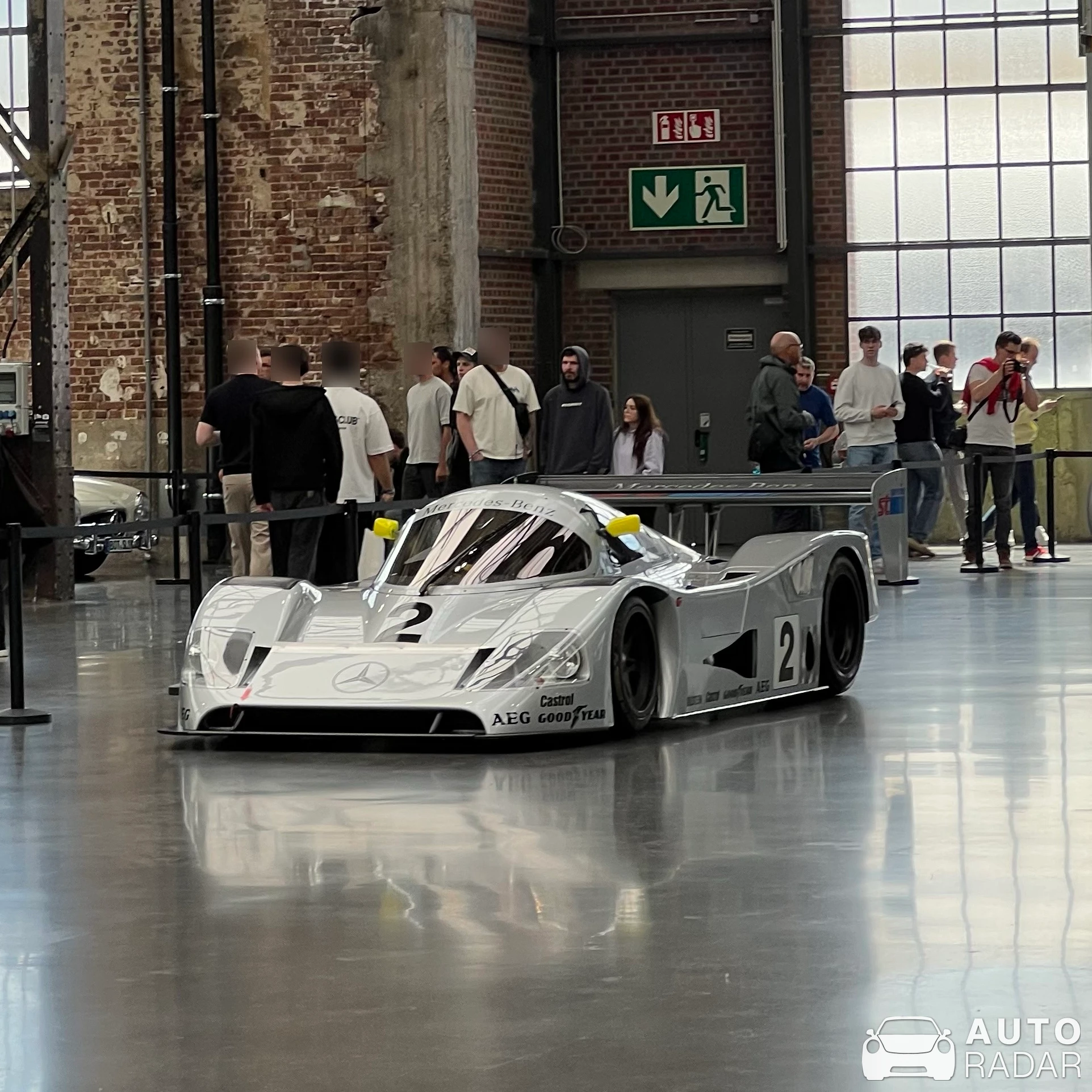 Mercedes-Benz C11 Sauber spotted in Meerbusch