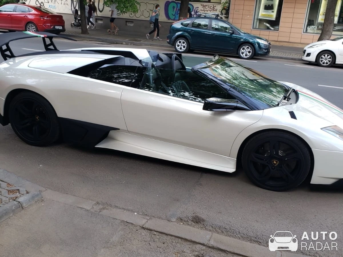 Lamborghini Murciélago LP640 Versace Roadster spotted in București