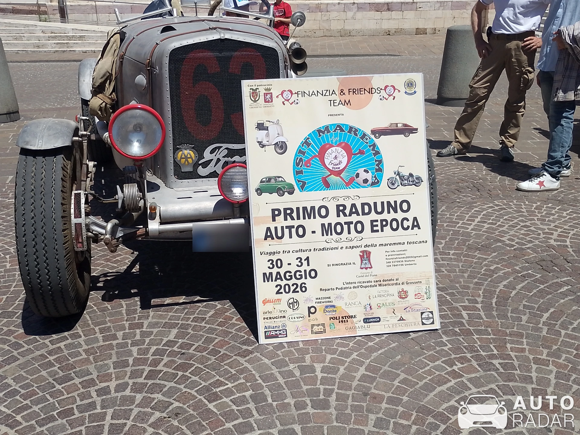 Ford Model T spotted in Grosseto