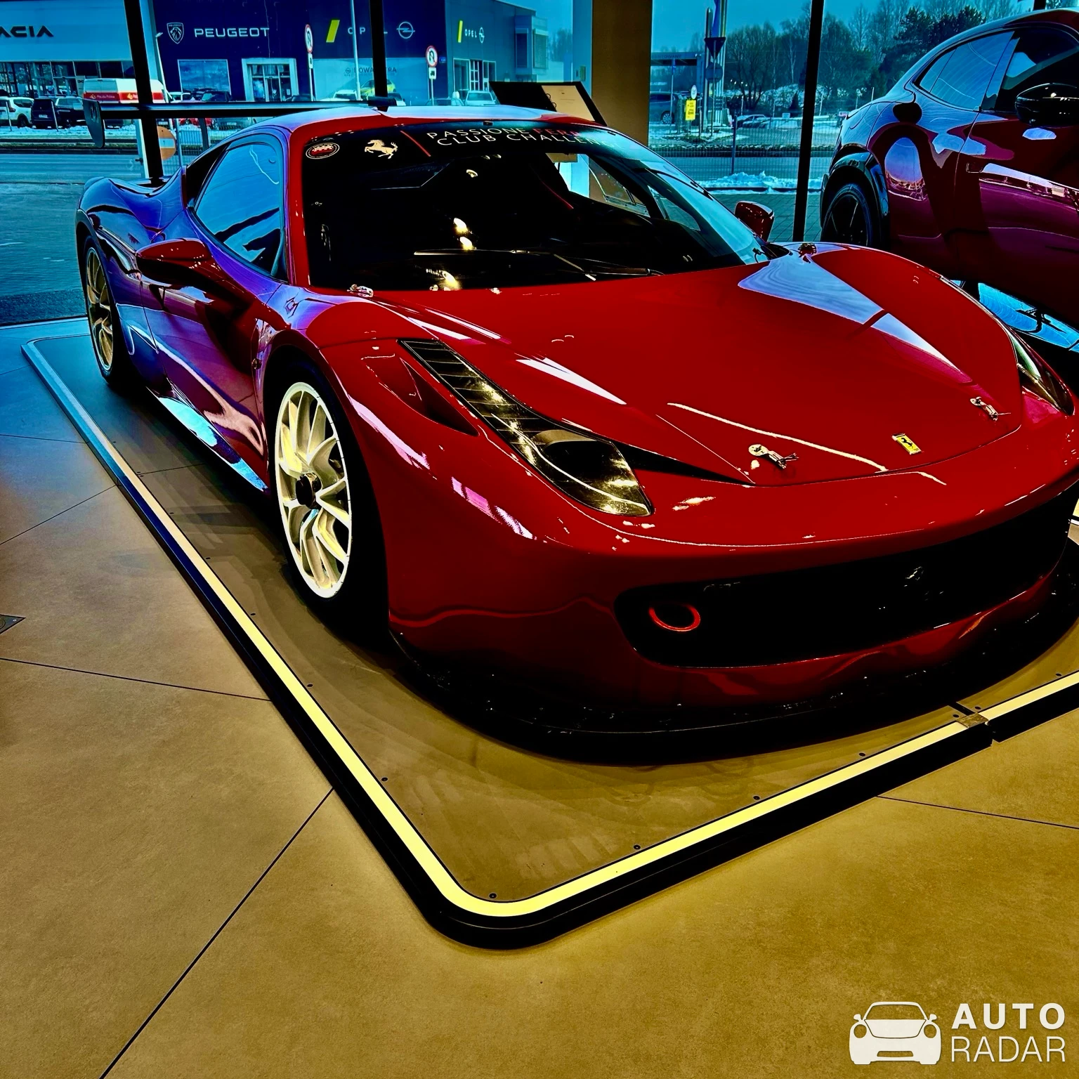 Ferrari 458 Challenge EVO spotted in Celerina/Schlarigna, Szwajcaria