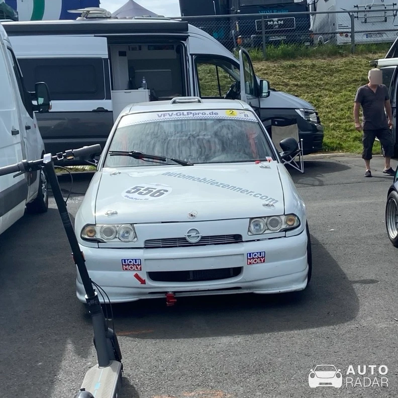 Opel Astra F GSi spotted in Nürburg
