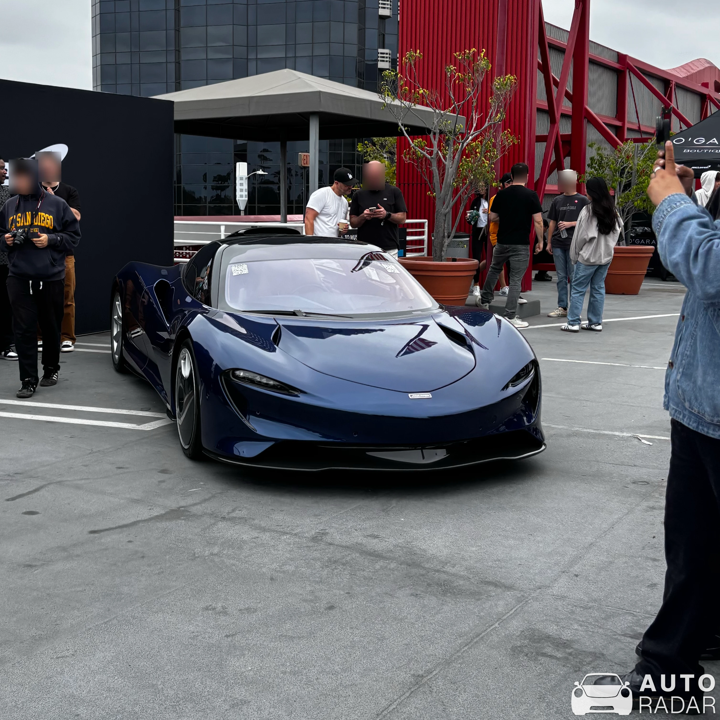 McLaren Speedtail spotted in Los Angeles