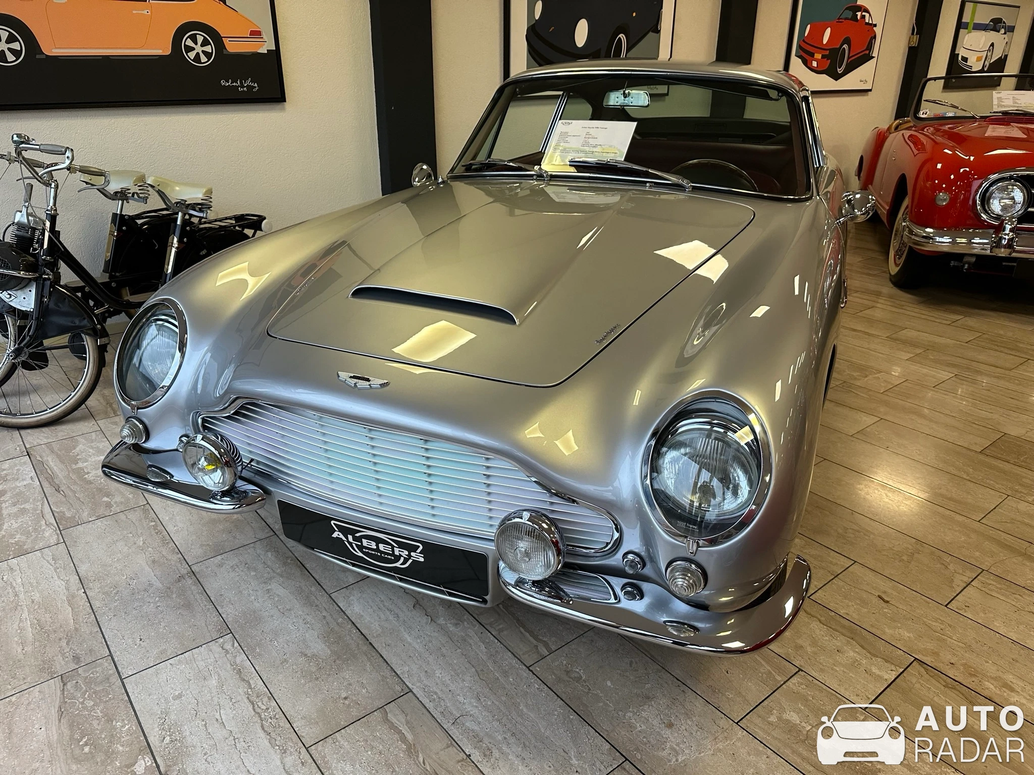Aston Martin DB6 Vantage MKII spotted in Musselkanaal