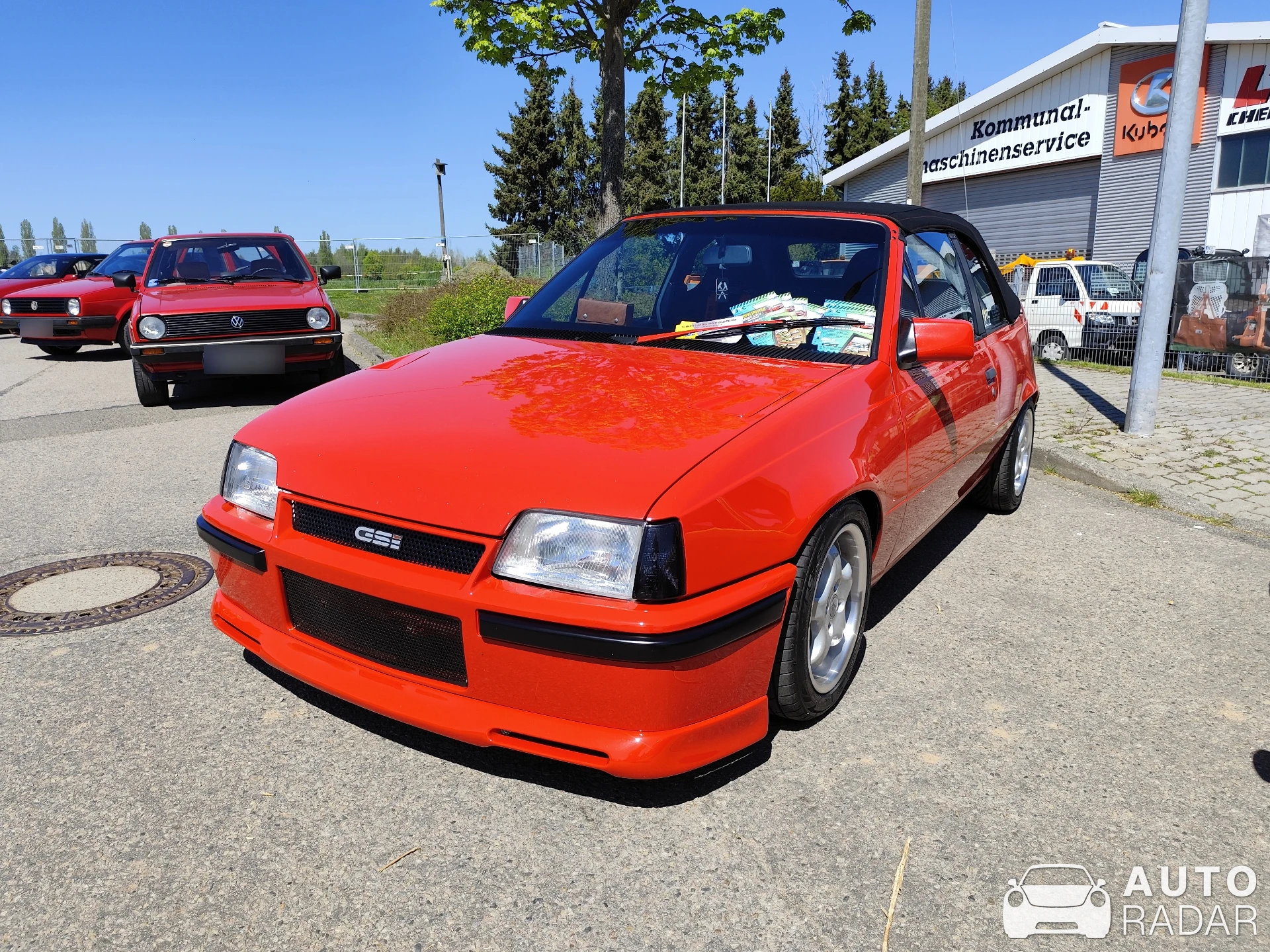 Opel Kadett E GSi spotted in Hartmannsdorf