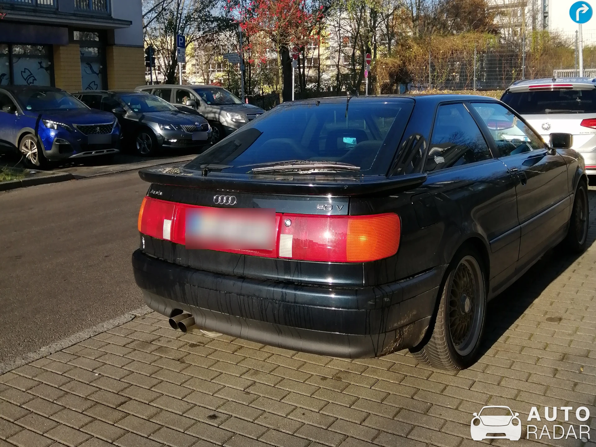 Audi S2 Coupe Quattro spotted in Berlin