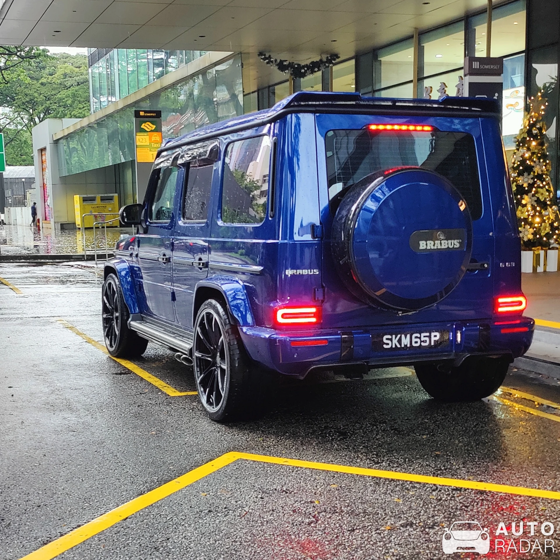 Mercedes-AMG Brabus G 63 2016 spotted in Singapore, Singapore