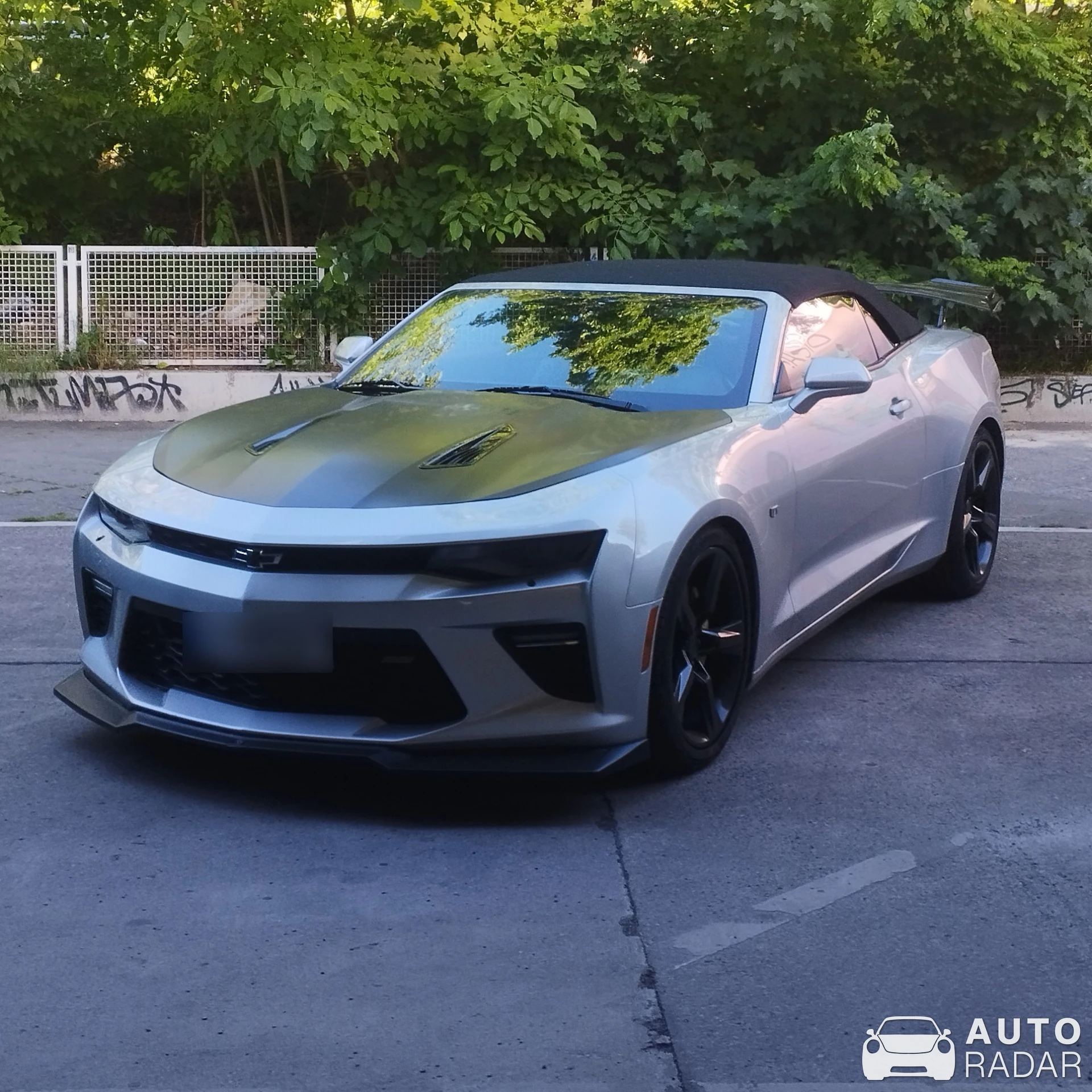 Chevrolet Camaro SS Convertible spotted in Berlin