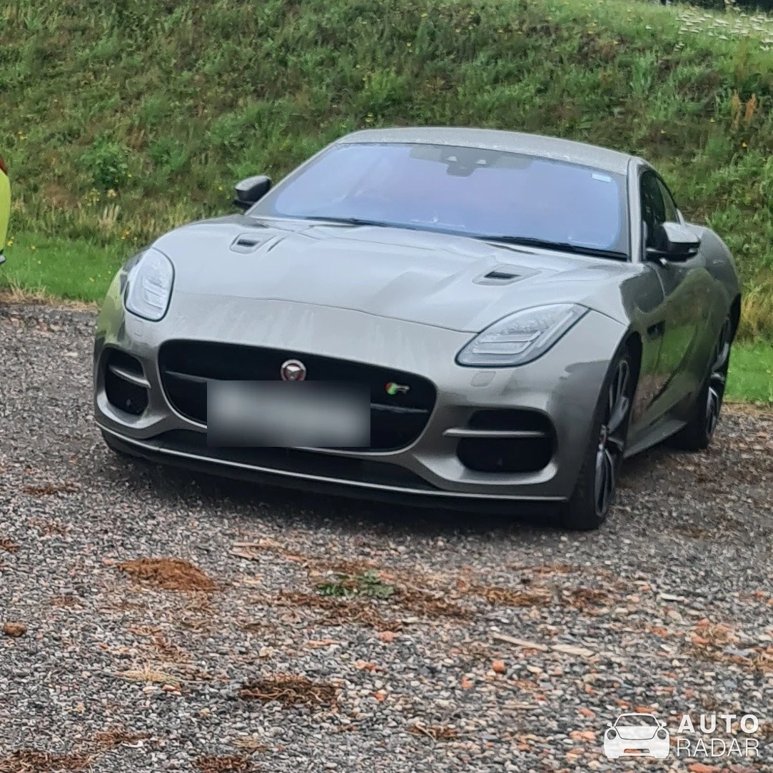Jaguar F-Type R75 Coupé spotted