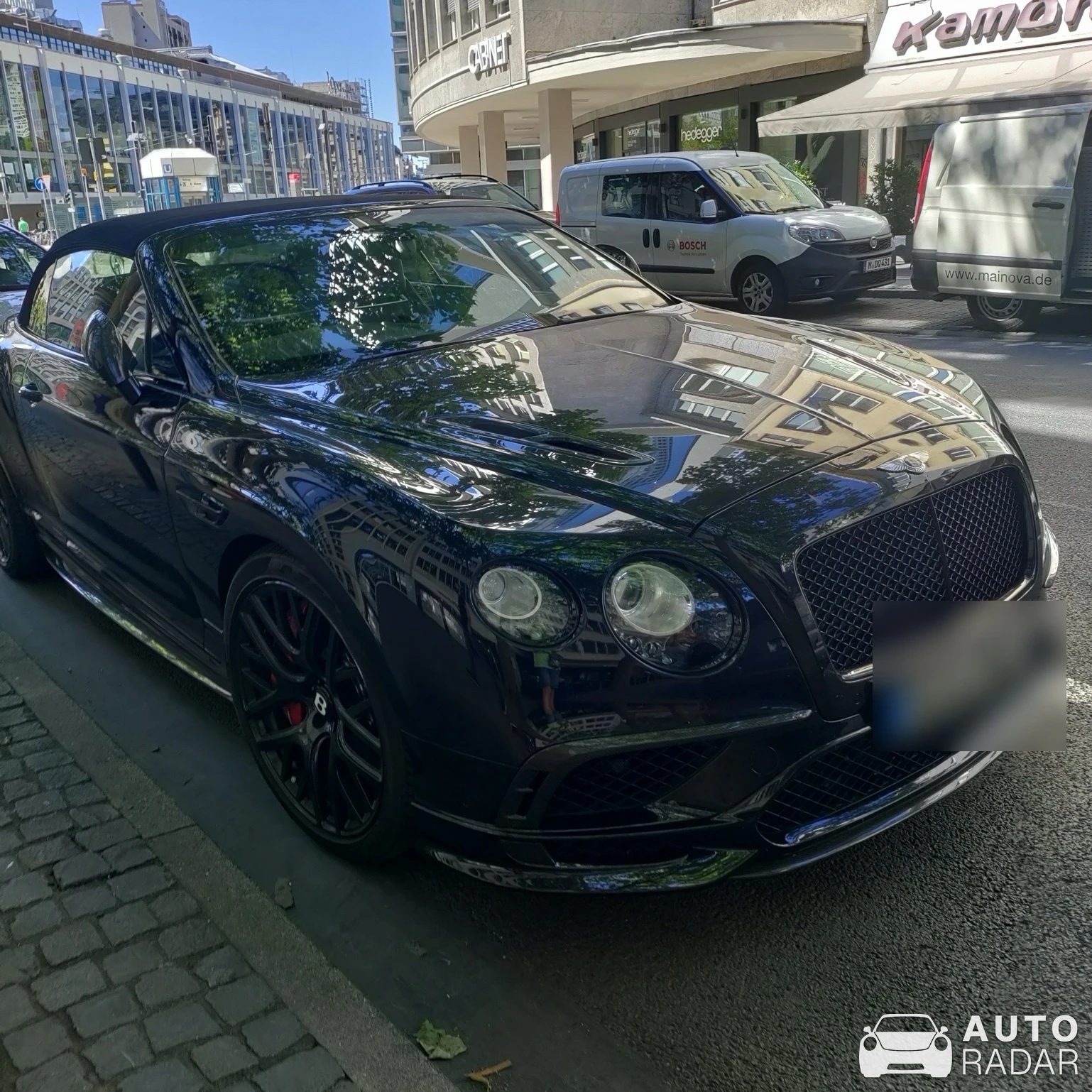 Bentley Continental Supersports Convertible spotted in Frankfurt am Main, Tyskland
