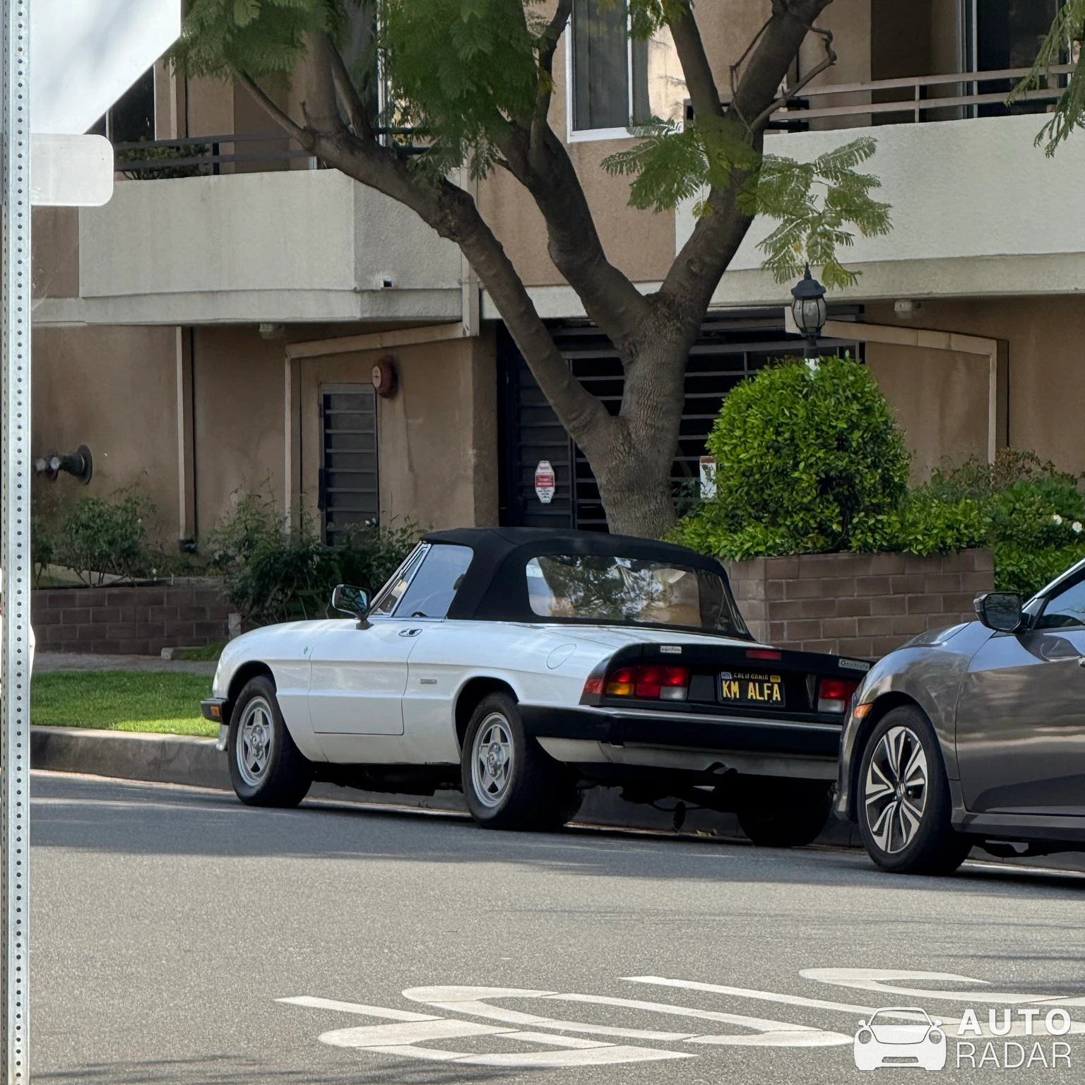Alfa Romeo Spider Quadrifoglio spotted in Beverly Hills