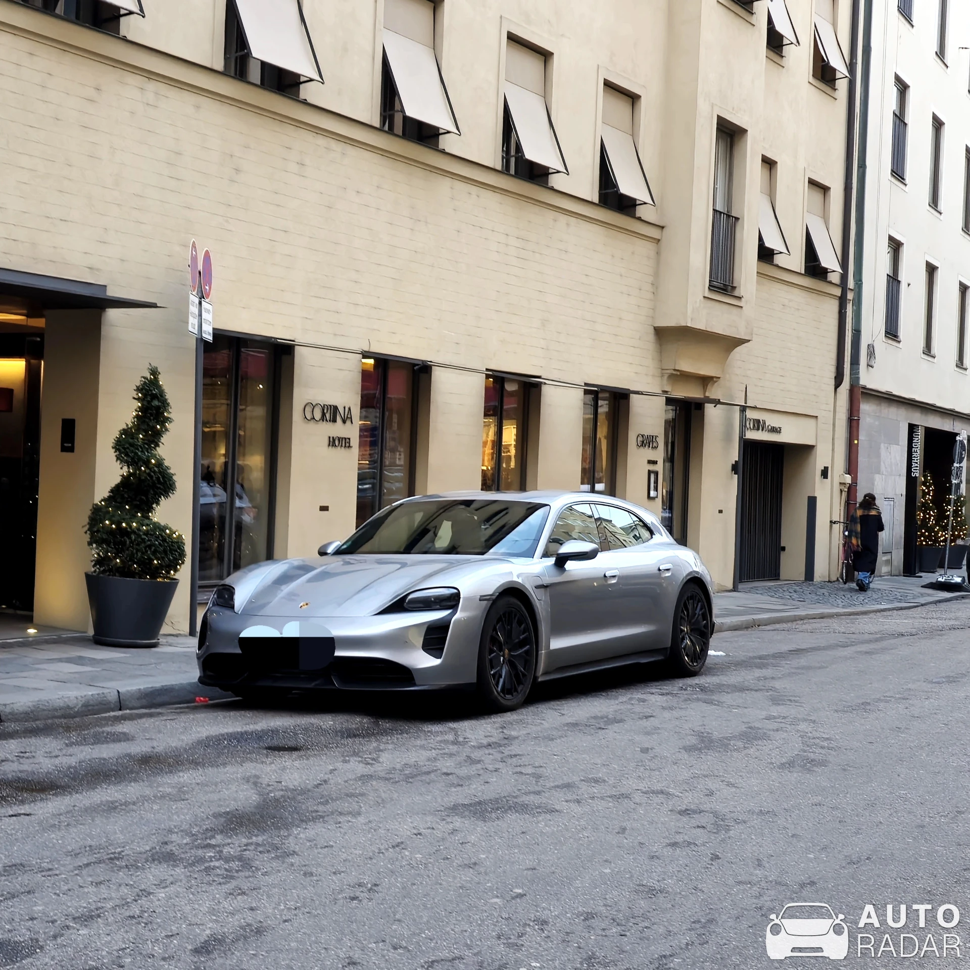 Porsche Taycan Turbo spotted in München, Germany