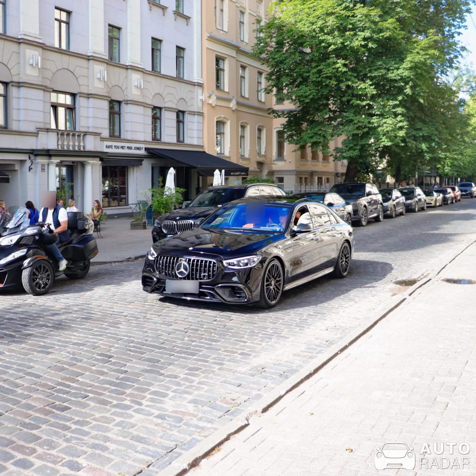 Mercedes-AMG S 63 E-Performance W223 spotted in Riga, Latvia