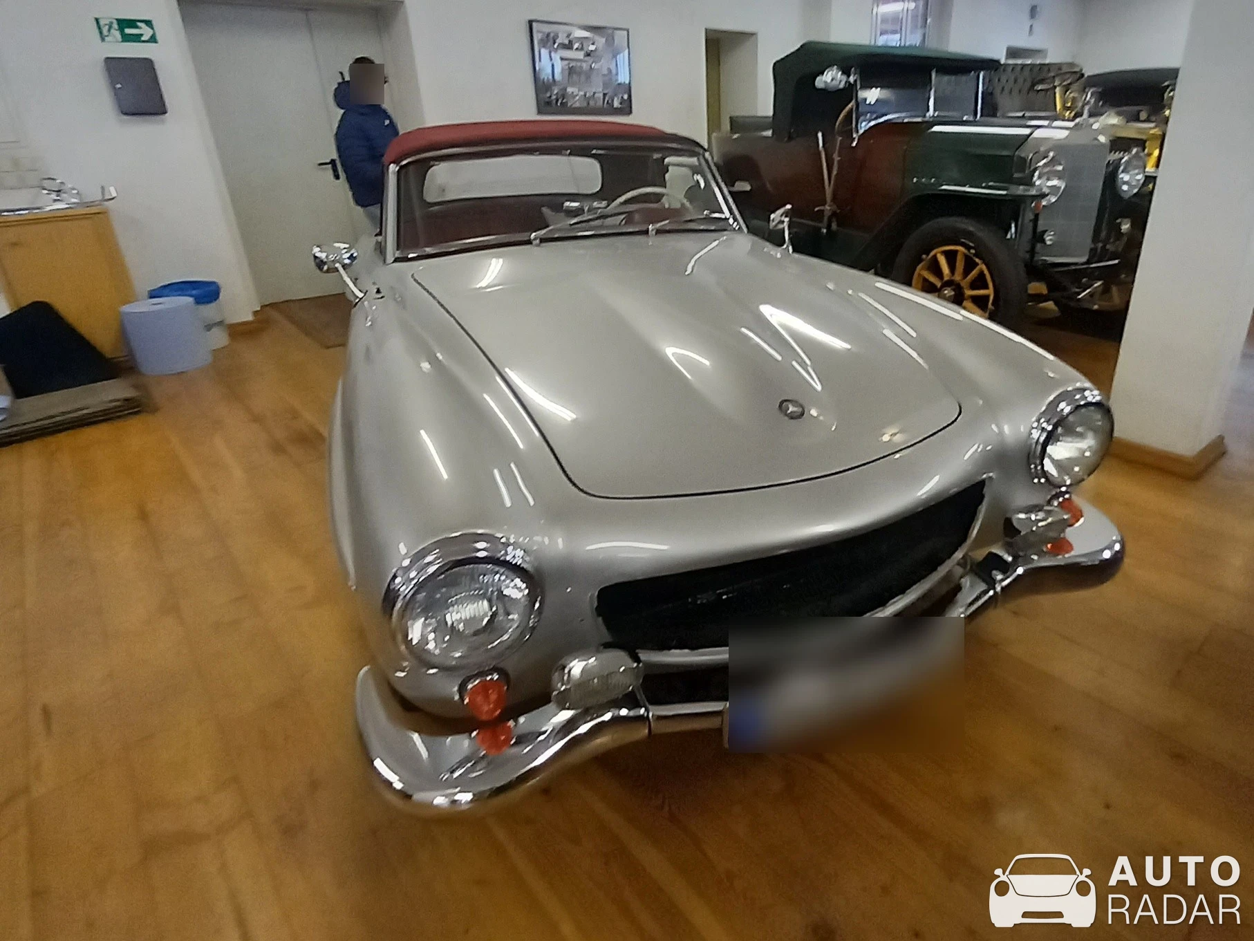 Mercedes-Benz 190 SL spotted in Zwönitz, Germany