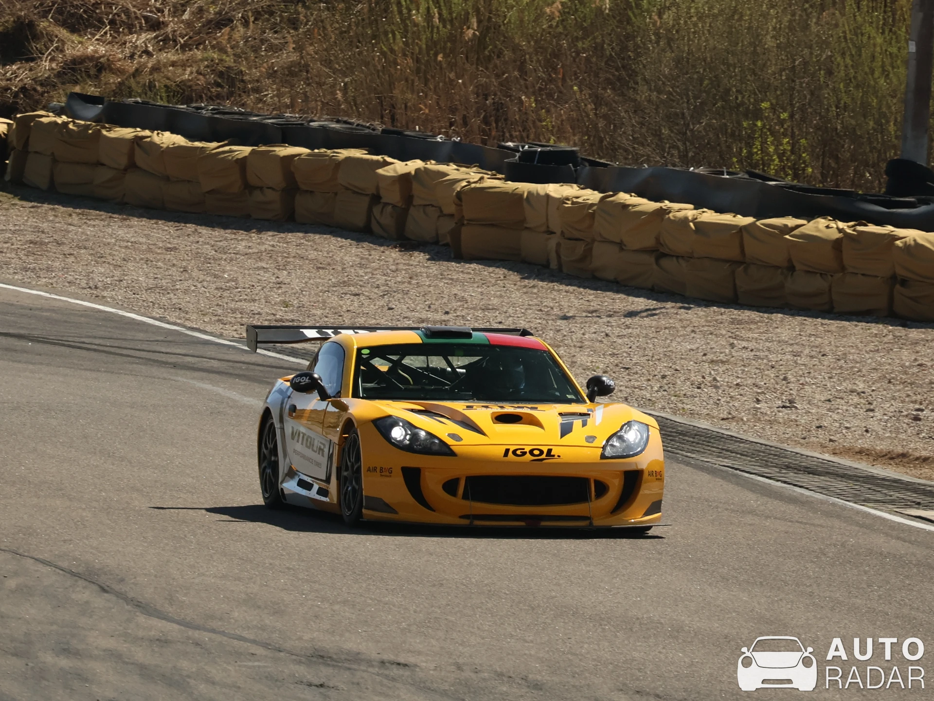 Ginetta G55 GT4 spotted