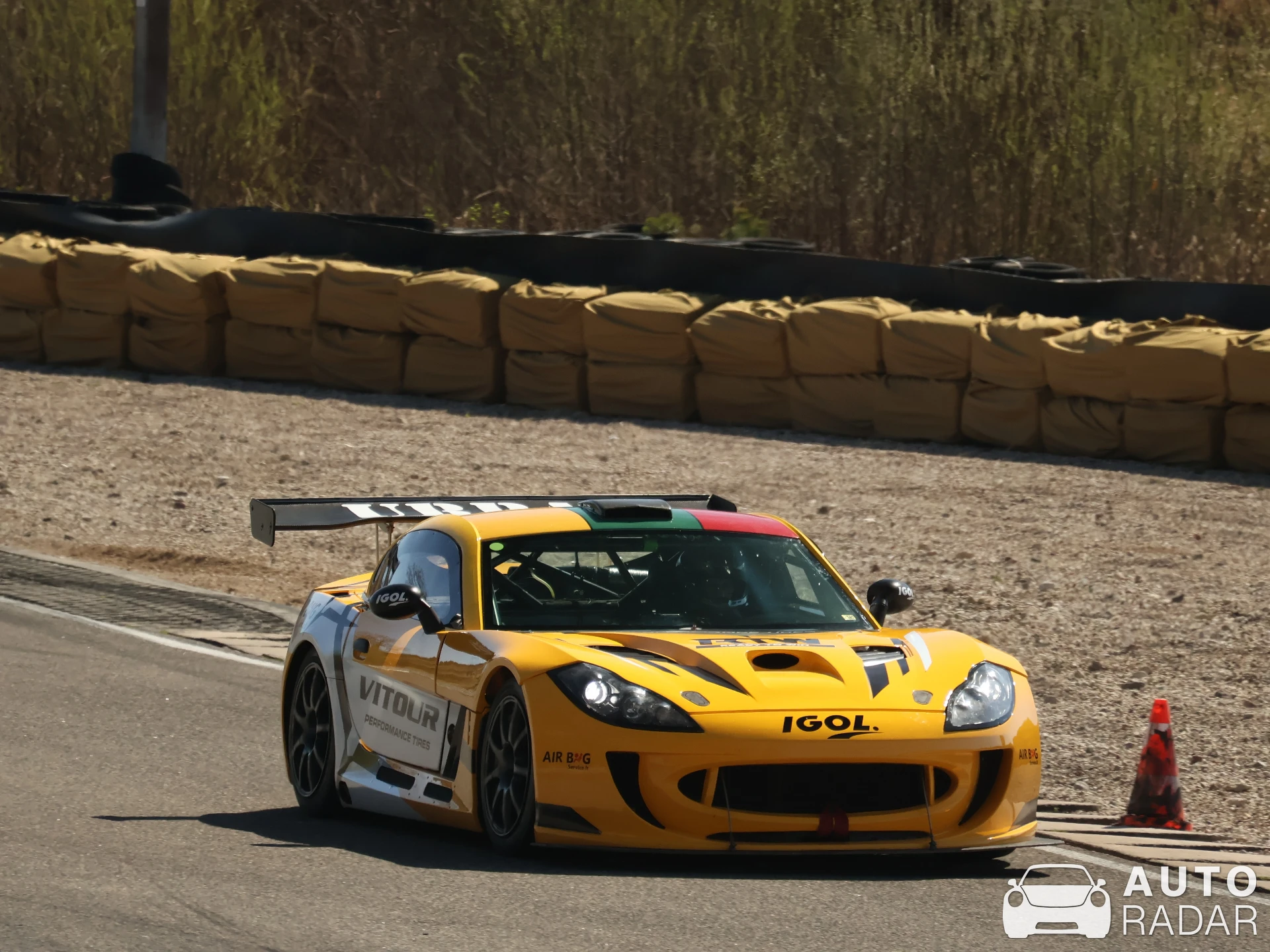 Ginetta G55 GT4 spotted in , Lithuania