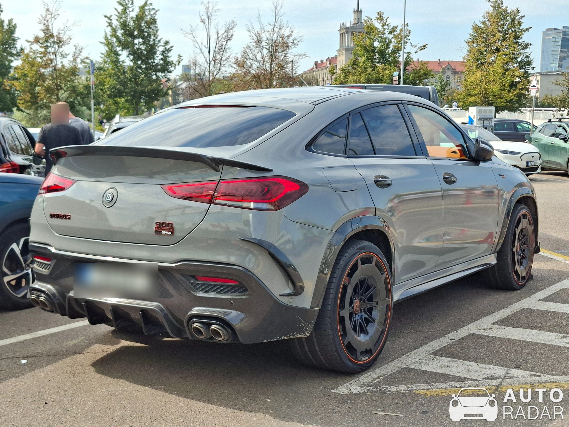 Mercedes-AMG Brabus GLE 900 Rocket C167 spotted in Vilnius