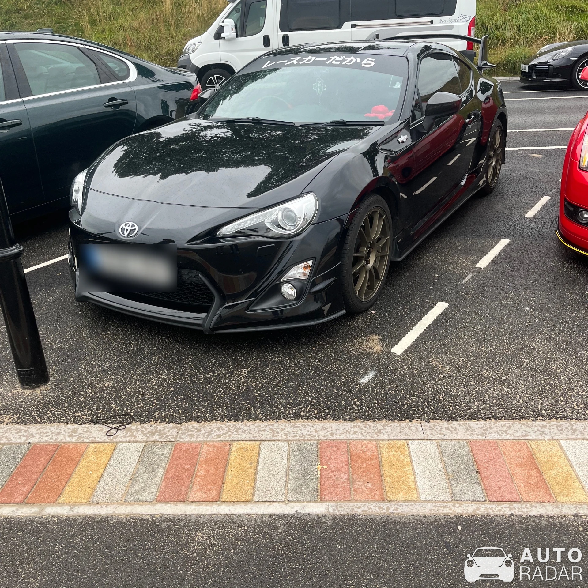 Toyota GT86 spotted in Rhos on Sea, United Kingdom