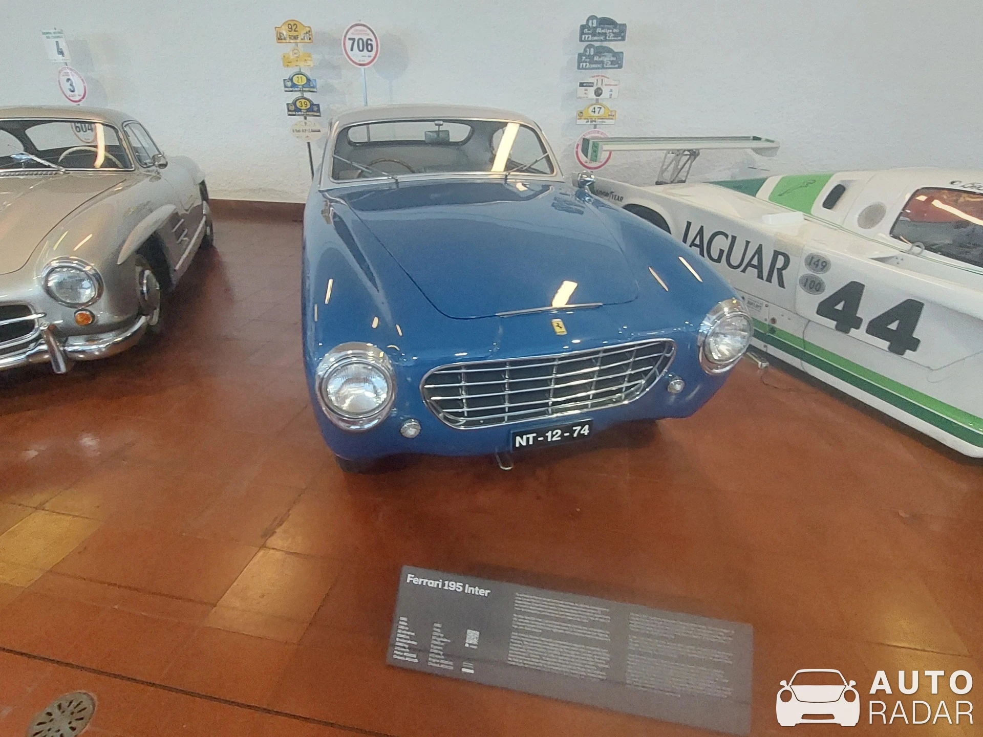 Ferrari 195 Inter spotted in Caramulo
