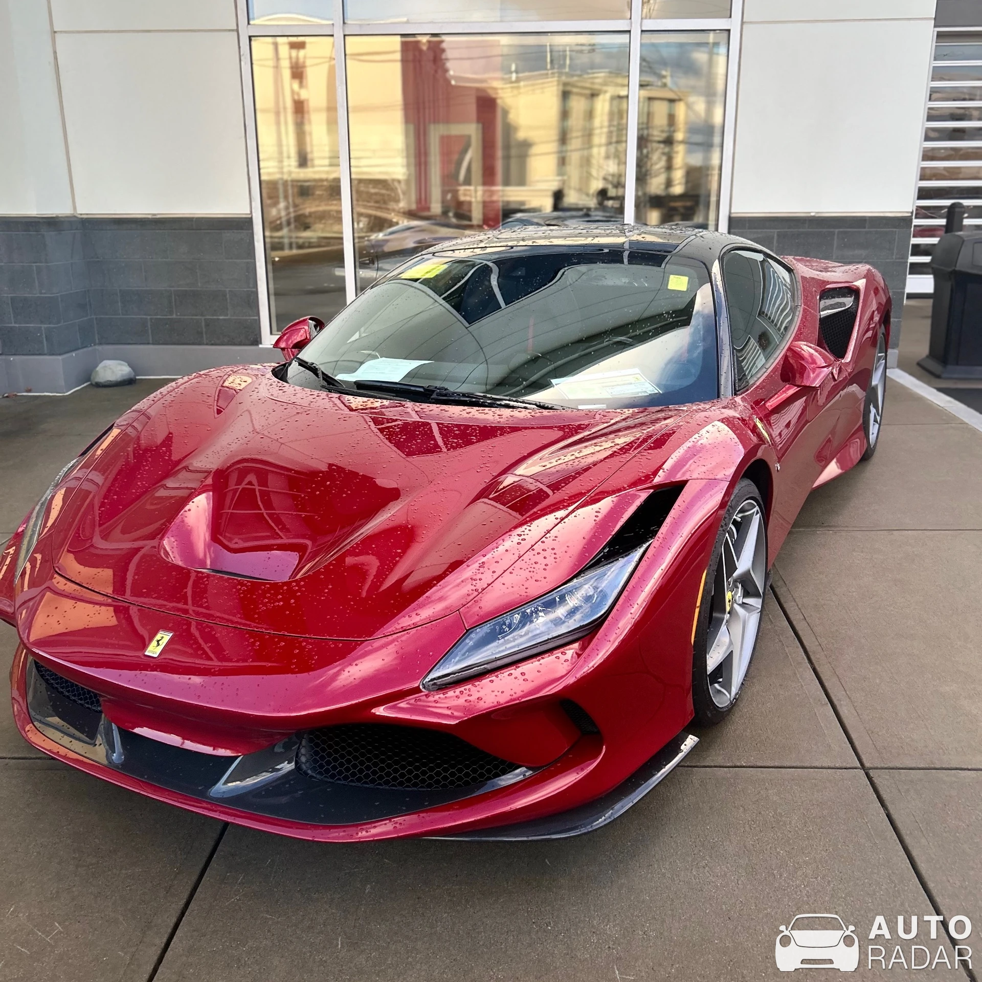 Ferrari F8 Tributo spotted in Norwood, United States