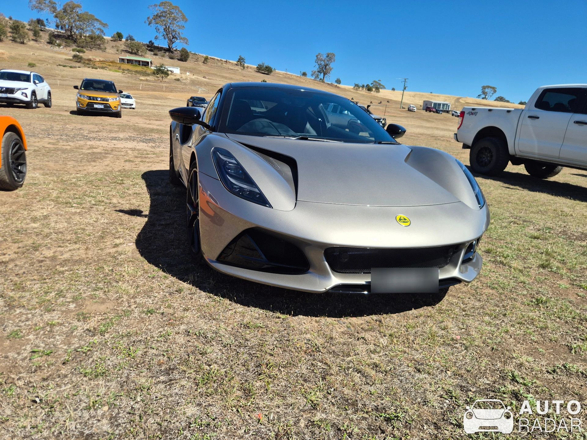 Lotus Emira V6 spotted in Hobart