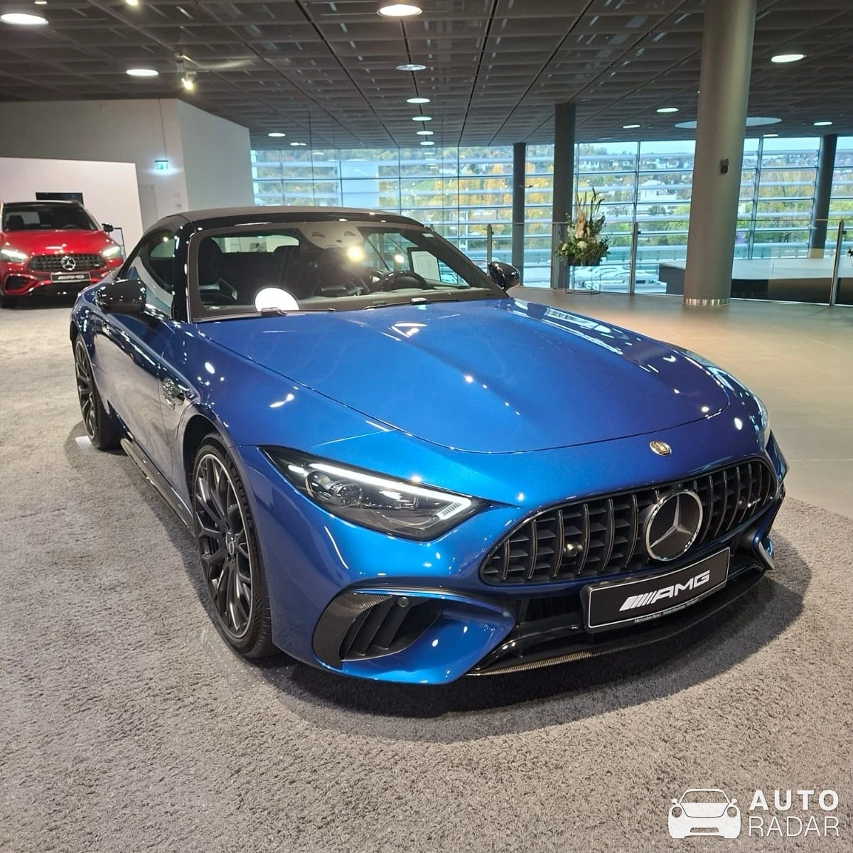 Mercedes-AMG SL 63 R232 spotted in Stuttgart, Niemcy