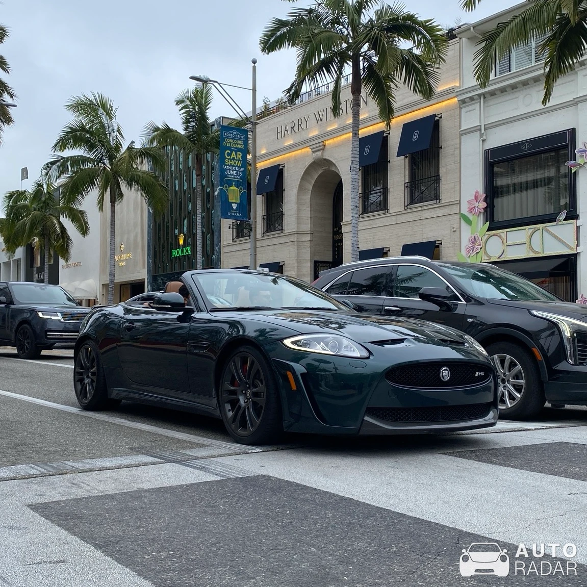 Jaguar XKR-S Convertible 2012 spotted in Beverly Hills