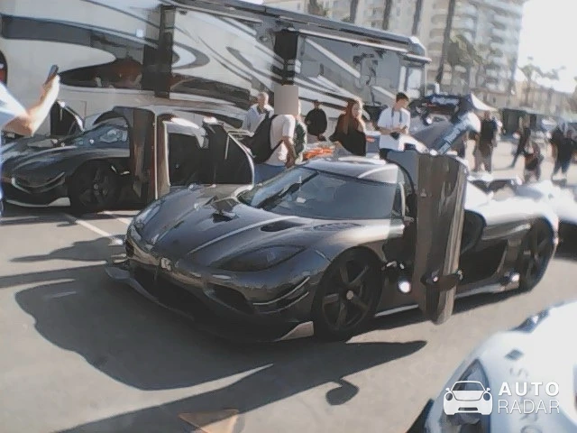 Koenigsegg Agera RS FE Vader spotted in Huntington Beach