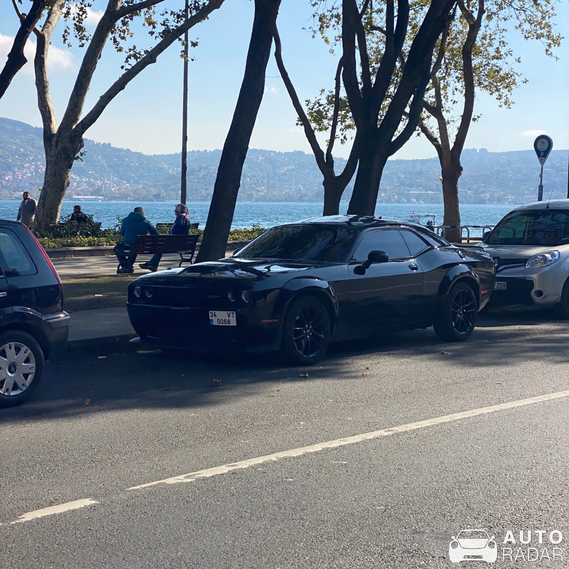 Dodge Challenger SRT Hellcat spotted in Sarıyer, Türkiye