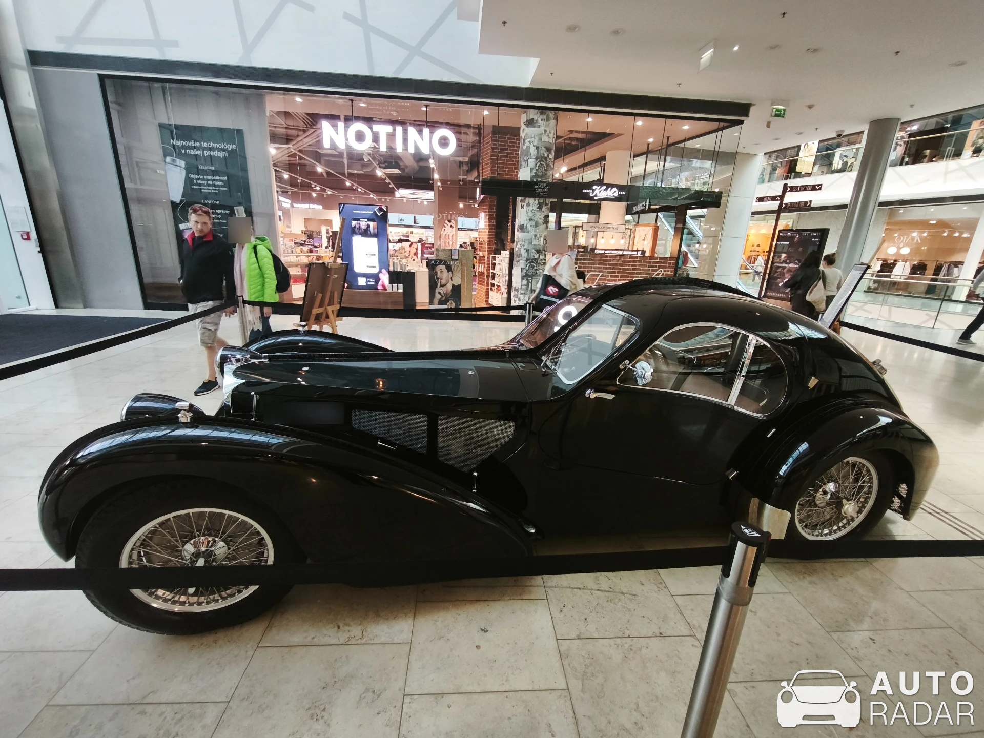 Bugatti 57SC Atlantic spotted