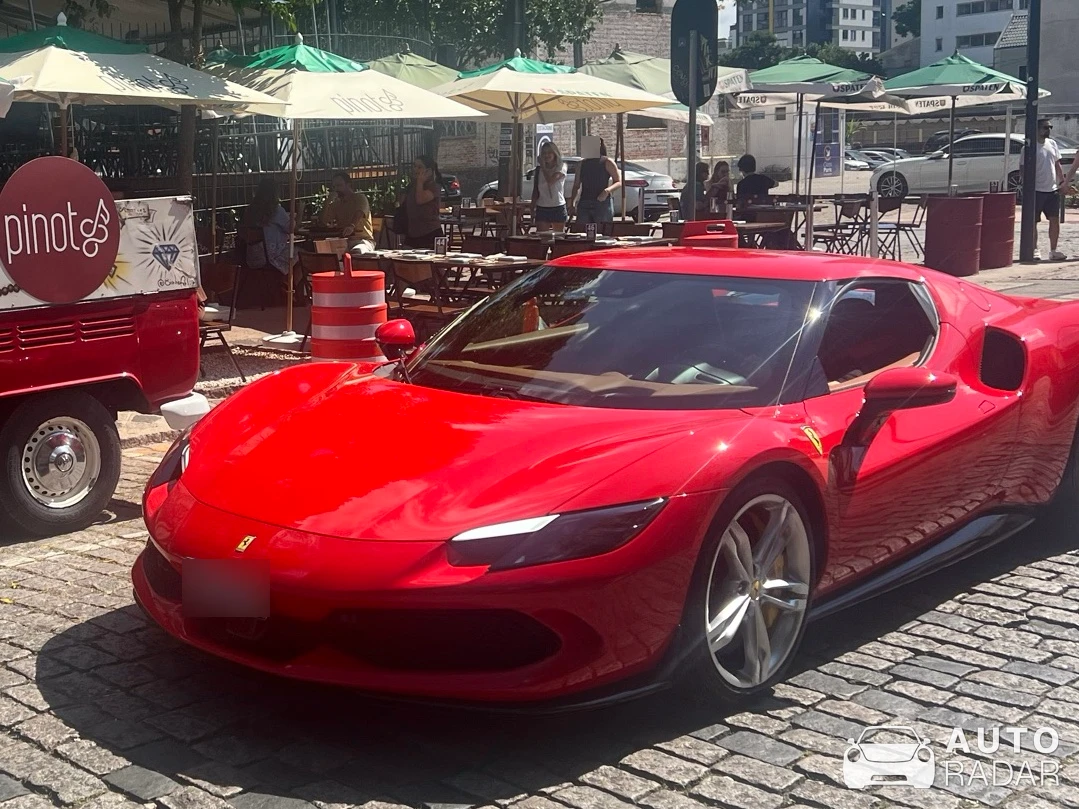 Ferrari 296 GTB spotted in Curitiba
