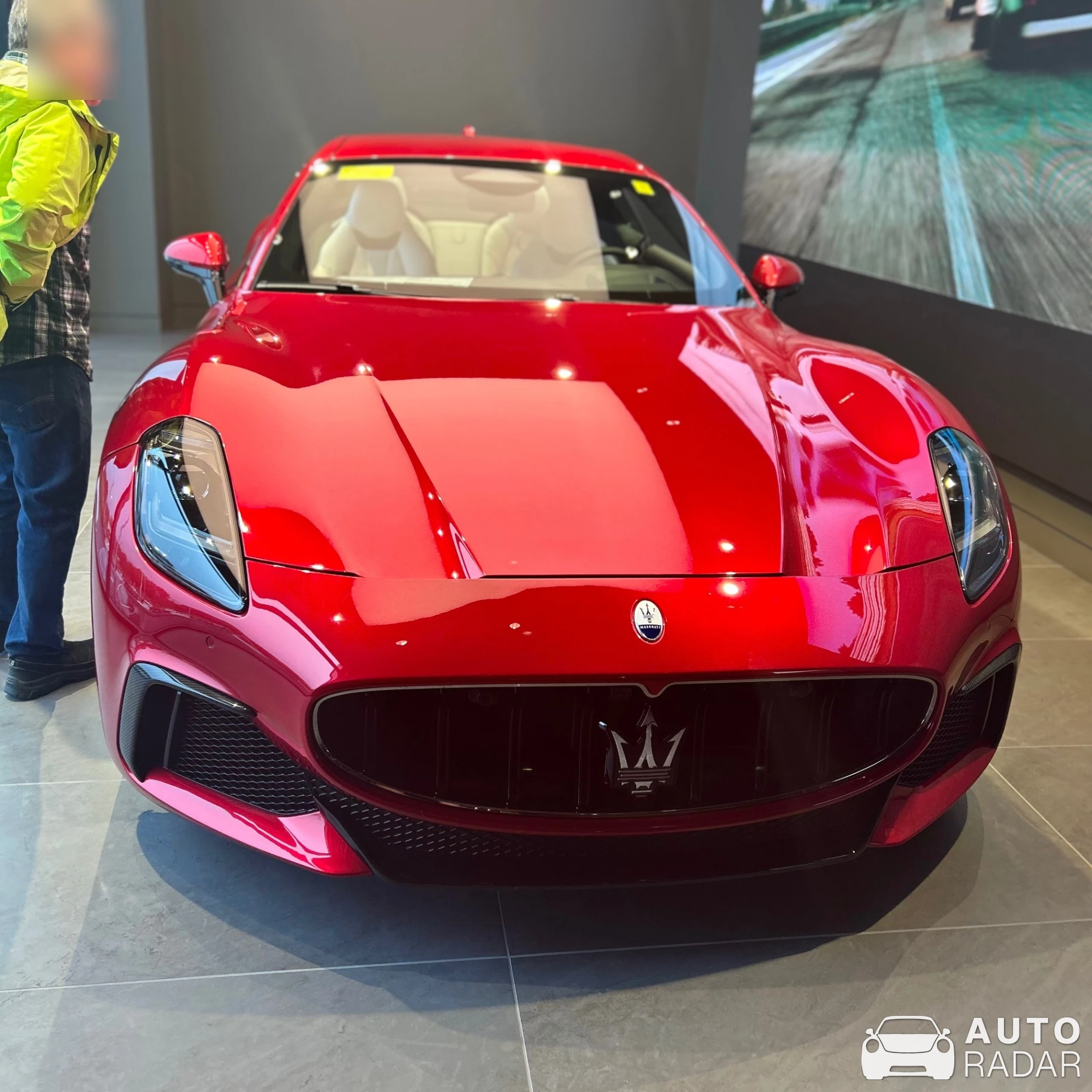 Maserati GranTurismo spotted in Norwood, United States