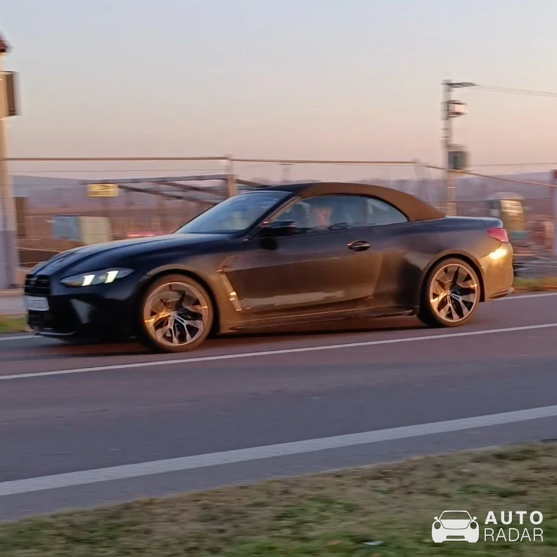 BMW M4 G83 Convertible Competition spotted in Chvalovice, Česko