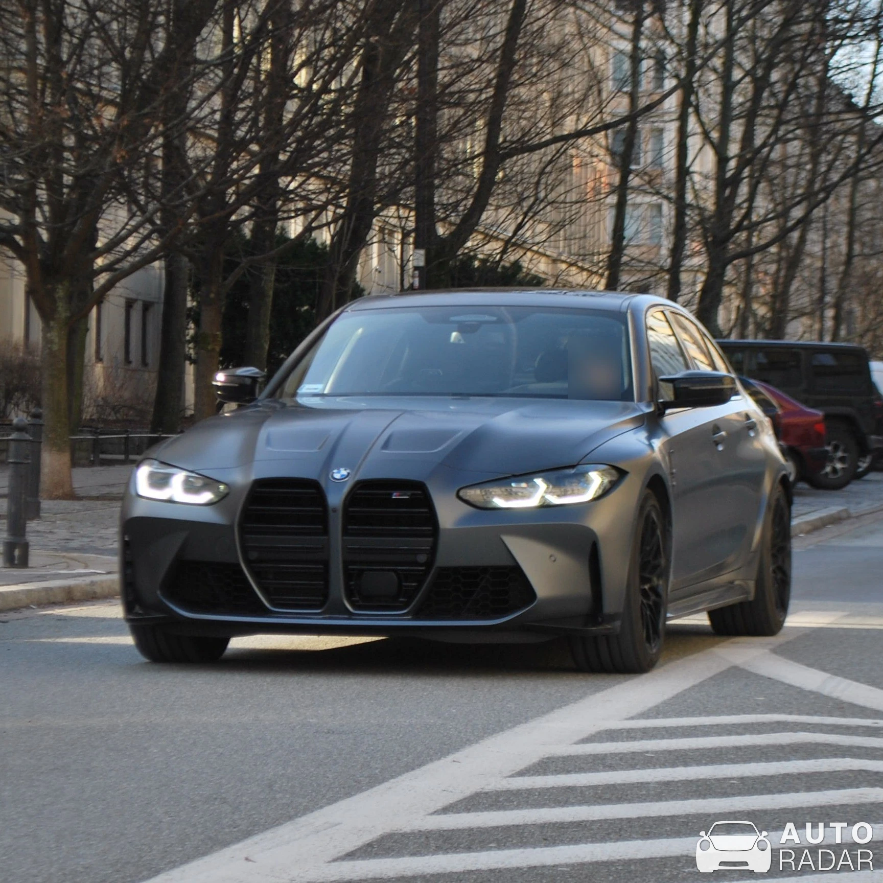 BMW M3 G80 Sedan Competition spotted in Warszawa, Poland