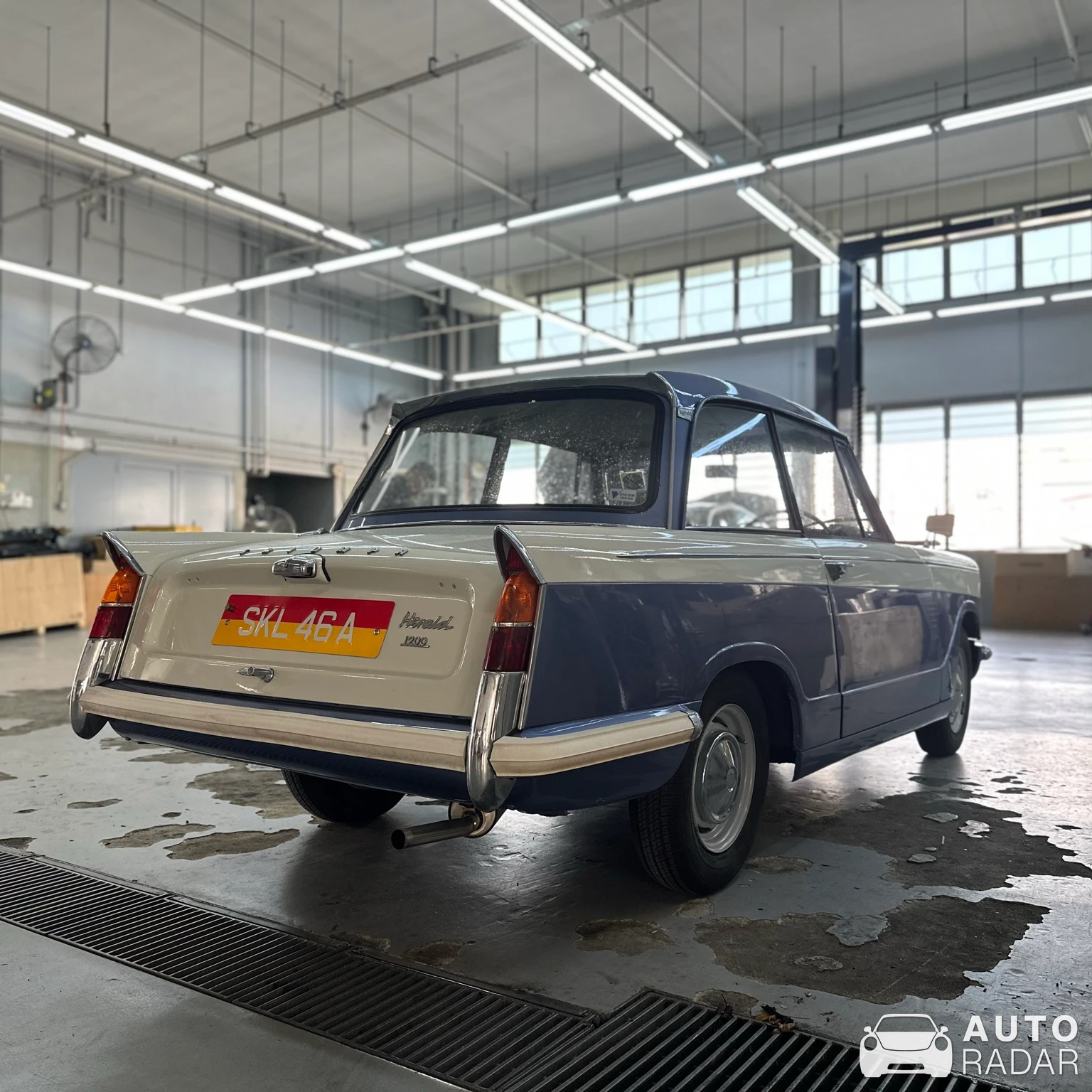 Triumph Herald spotted in Singapore