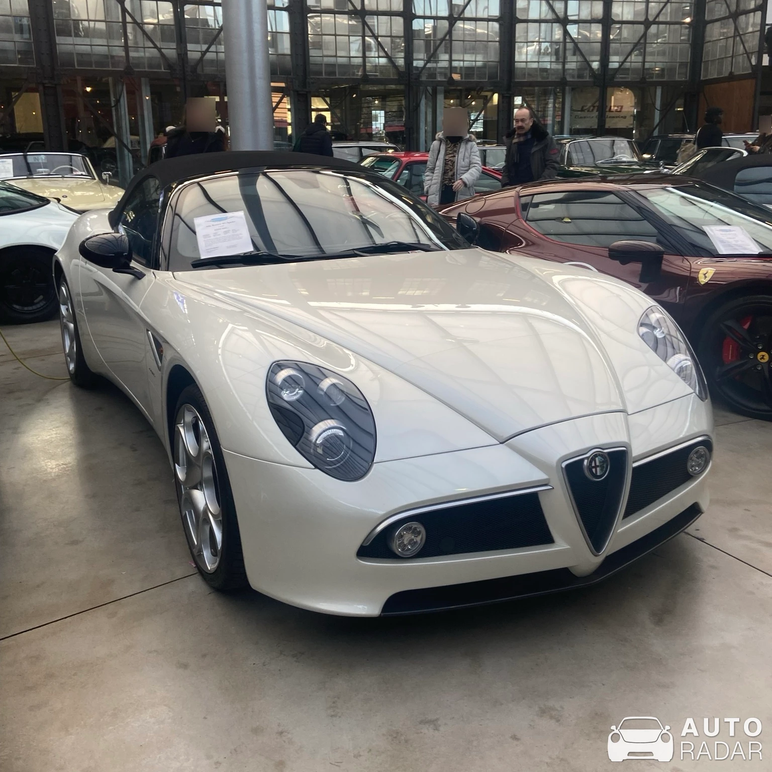 Alfa Romeo 8C Spider spotted in Düsseldorf, Deutschland