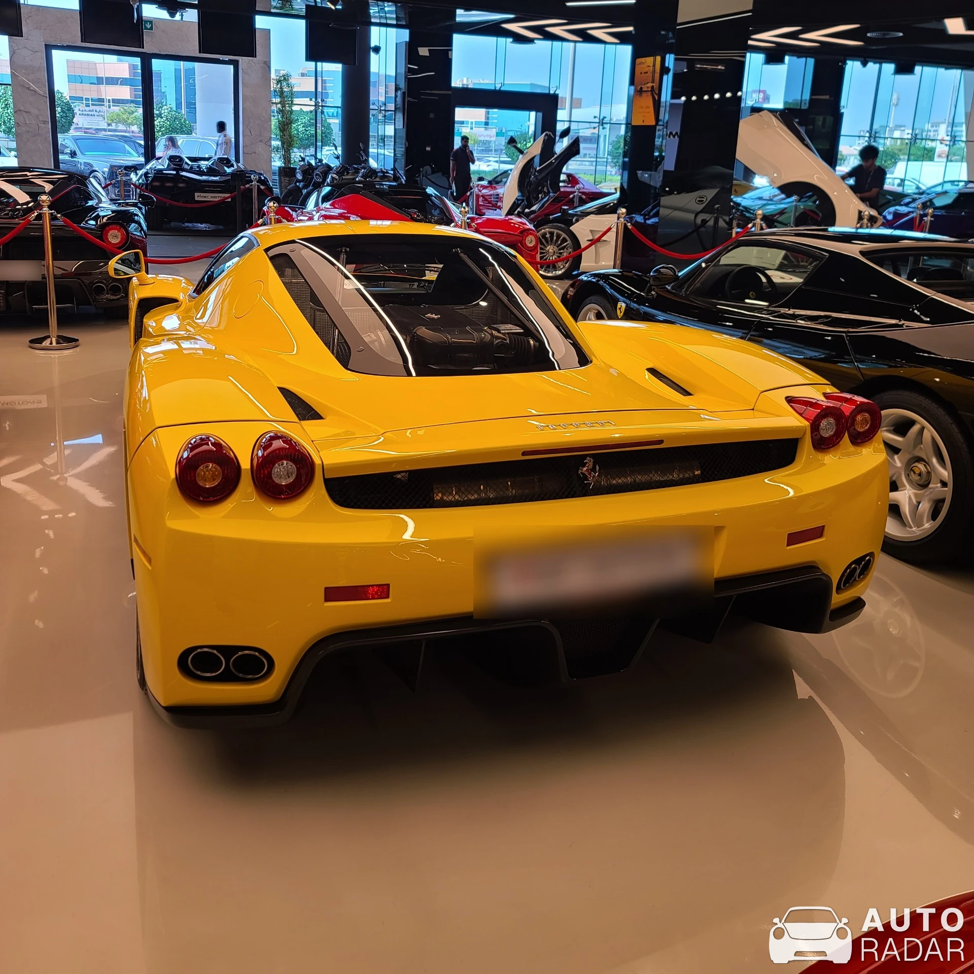 Ferrari Enzo spotted in Dubai, United Arab Emirates