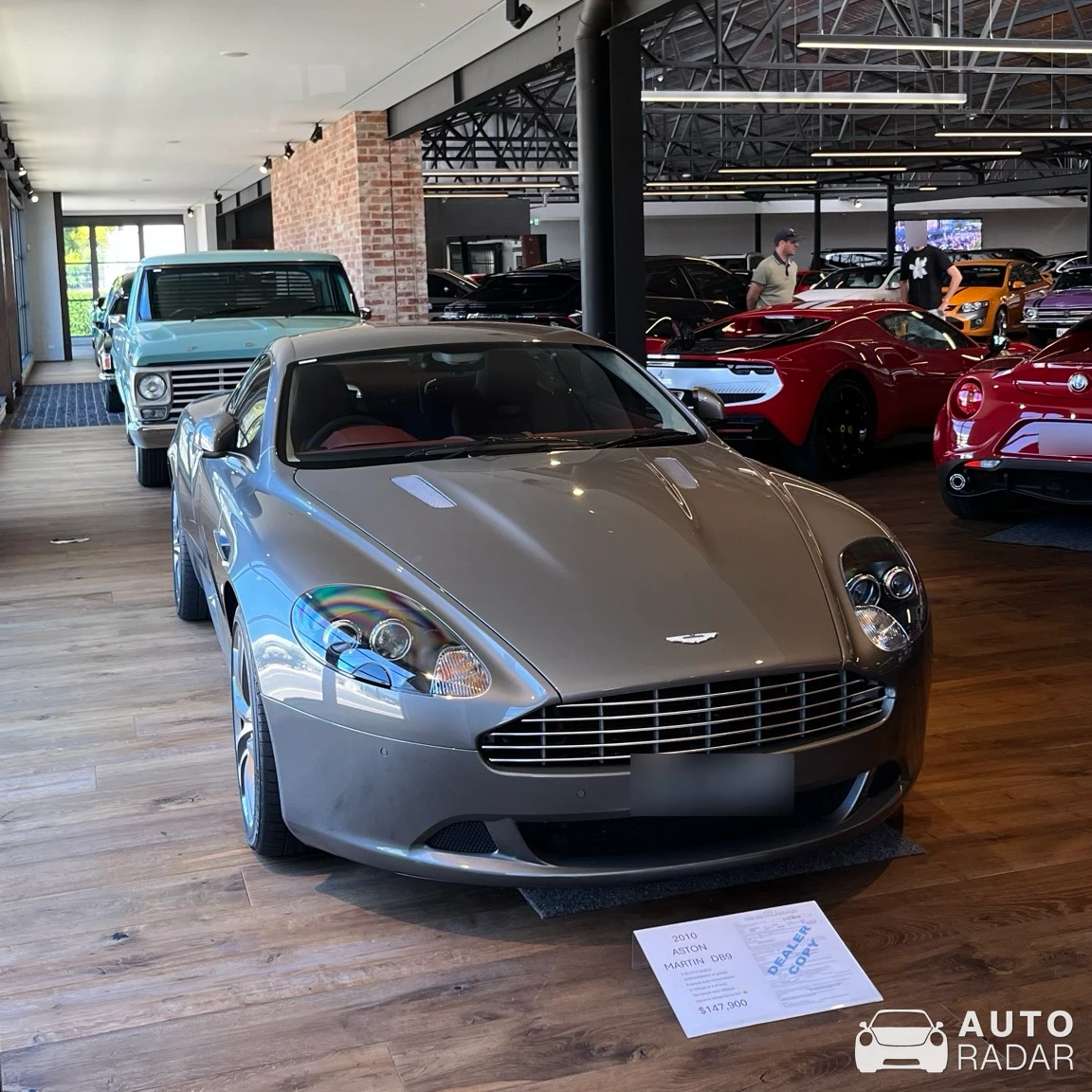 Aston Martin DB9 spotted in Marleston, Australia