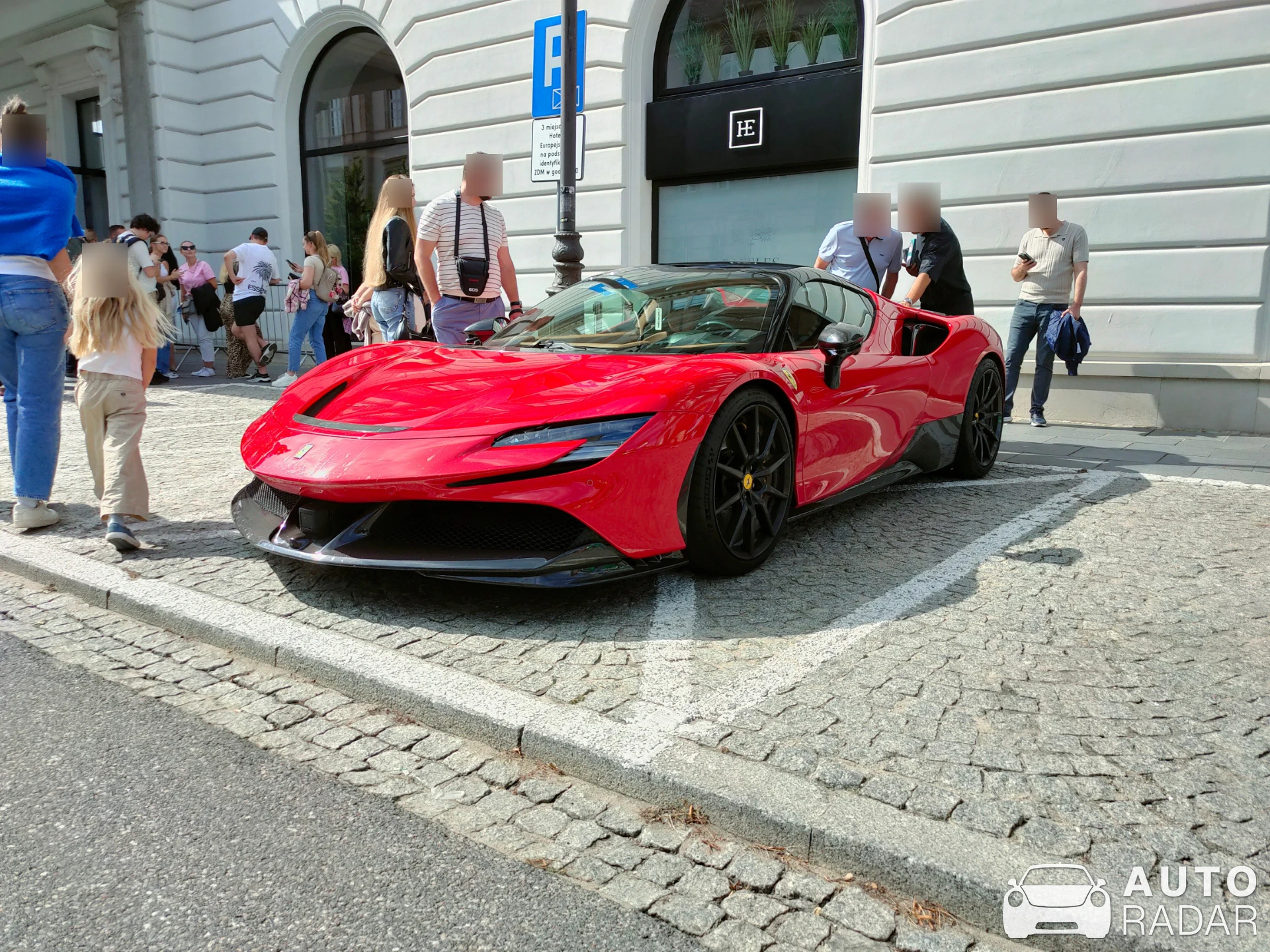 Ferrari SF90 Stradale Novitec Rosso spotted in Warszawa, Poland