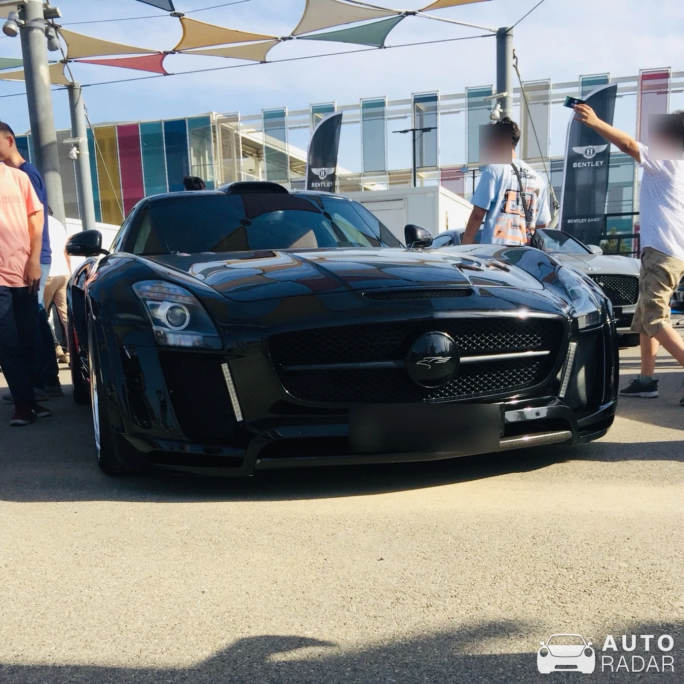 Mercedes-Benz FAB Design SLS AMG Gullstream spotted in Bakı