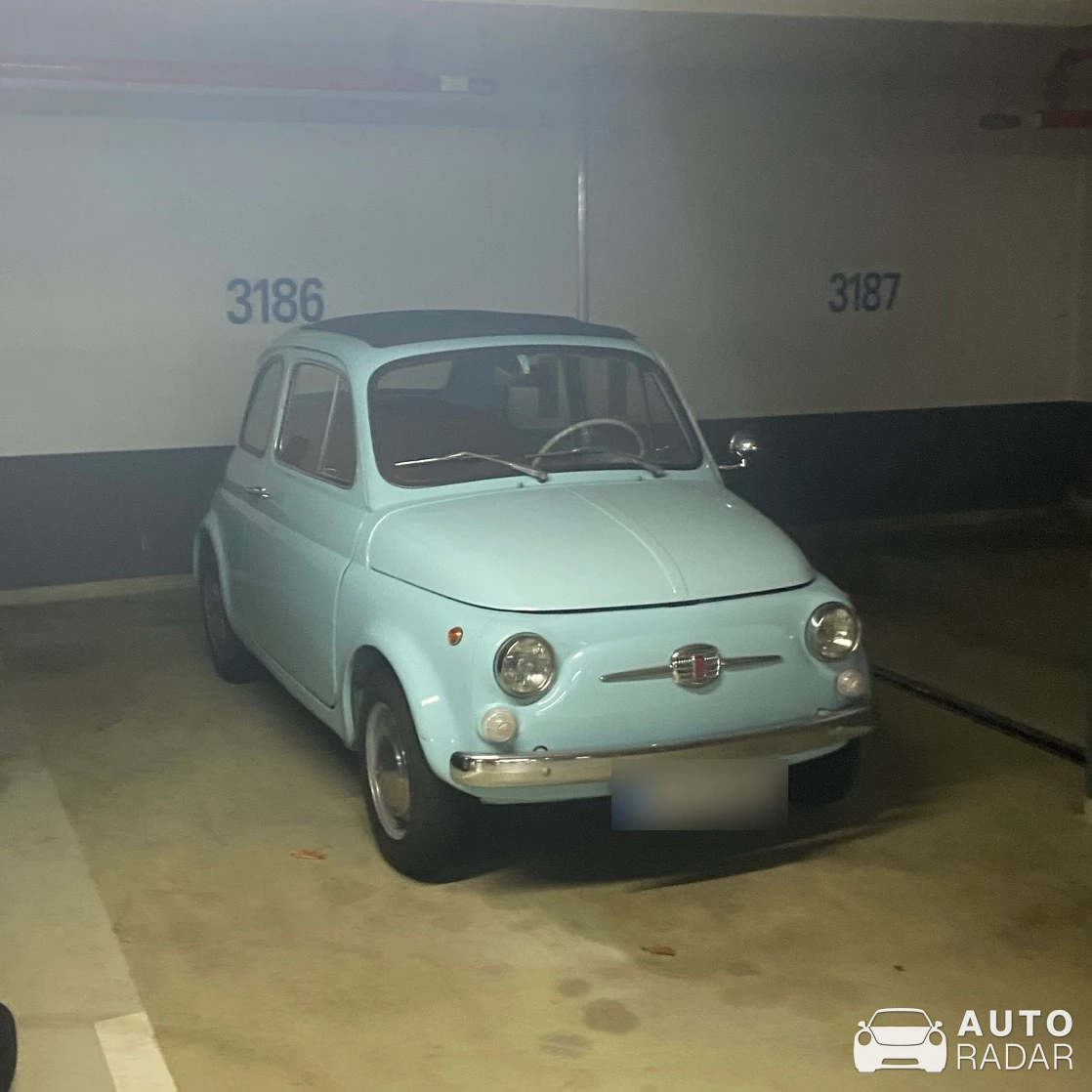Fiat 500 F Otto Bulloni spotted in Köln, Deutschland