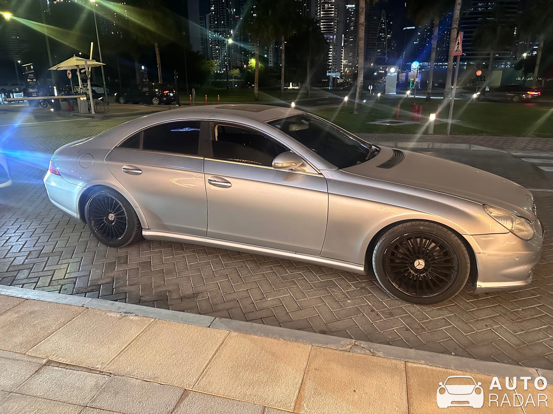 Mercedes-Benz CLS 500 spotted in Dubai, United Arab Emirates