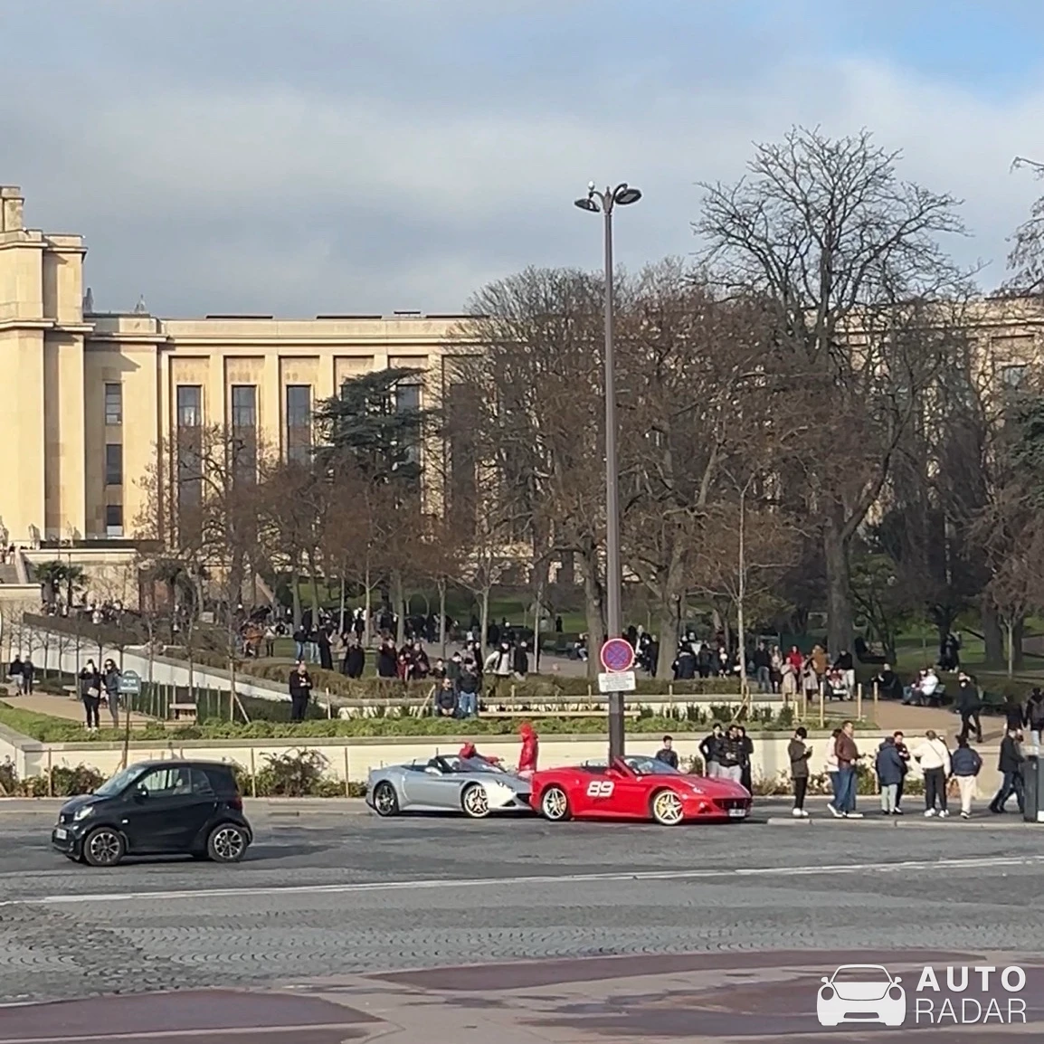 Ferrari California T spotted in Paris, France