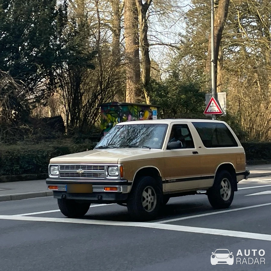 Chevrolet S-10 Blazer spotted in Luxemburg