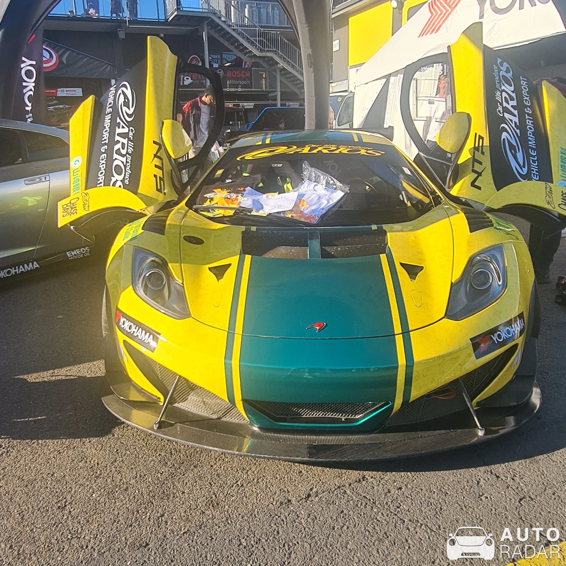McLaren 12C GT3 spotted in Eastern Creek, Australia