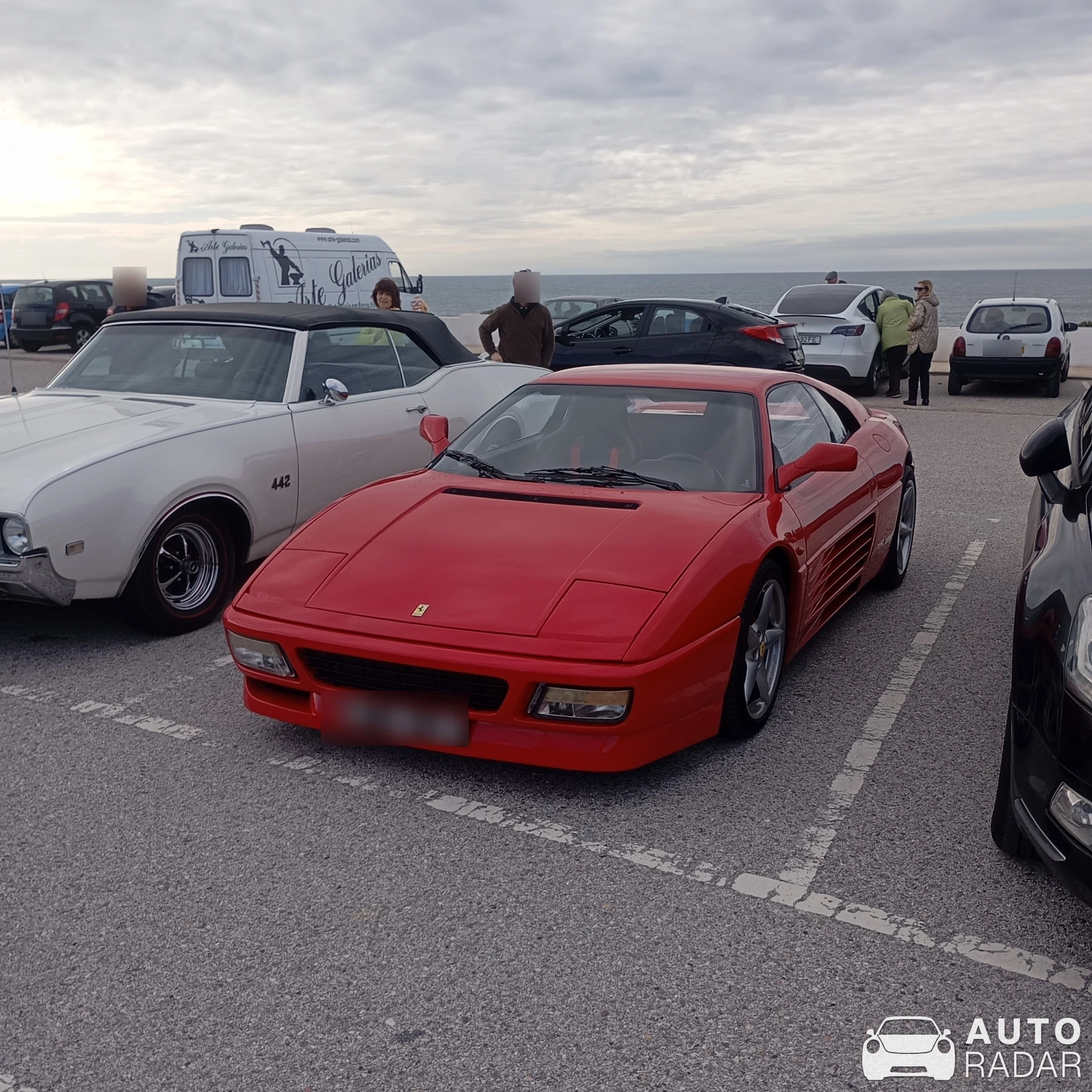 Ferrari 348 TB spotted in Coimbrão, Portugal