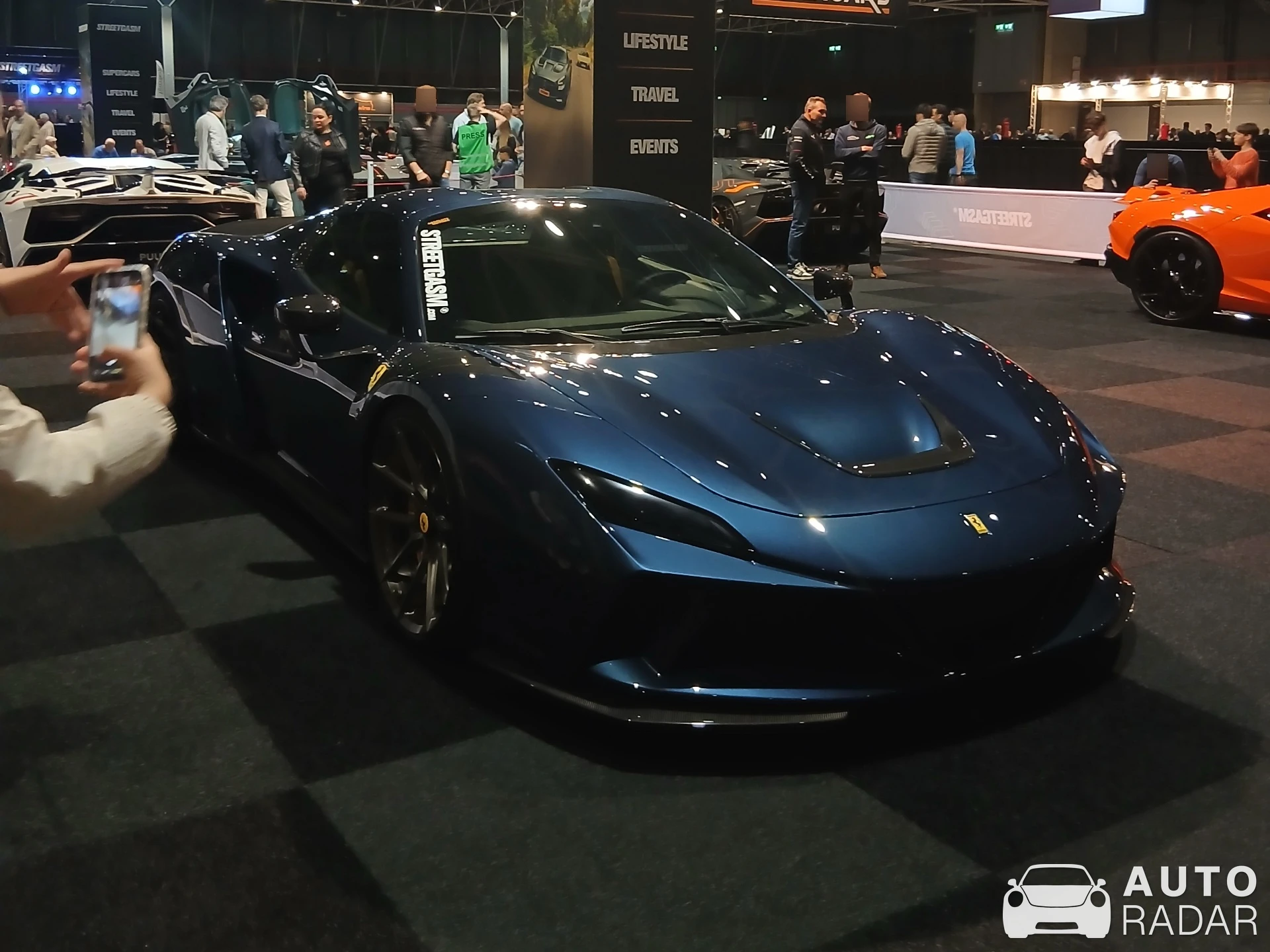 Ferrari F8 Tributo Novitec Rosso N-Largo spotted in Utrecht