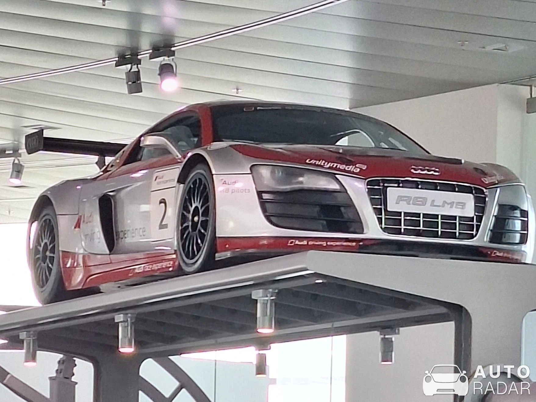 Audi R8 LMS spotted in Ingolstadt
