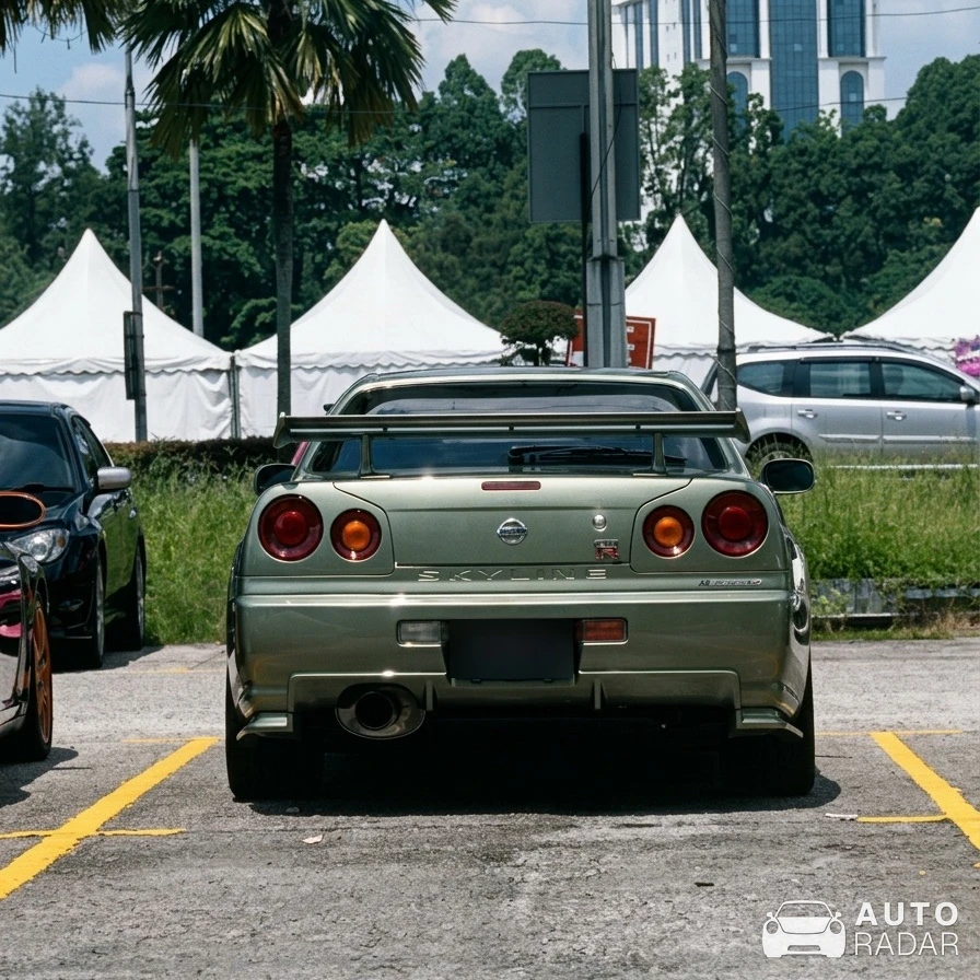 Nissan Skyline R34 GT-R M-Spec Nür spotted in Petaling Jaya