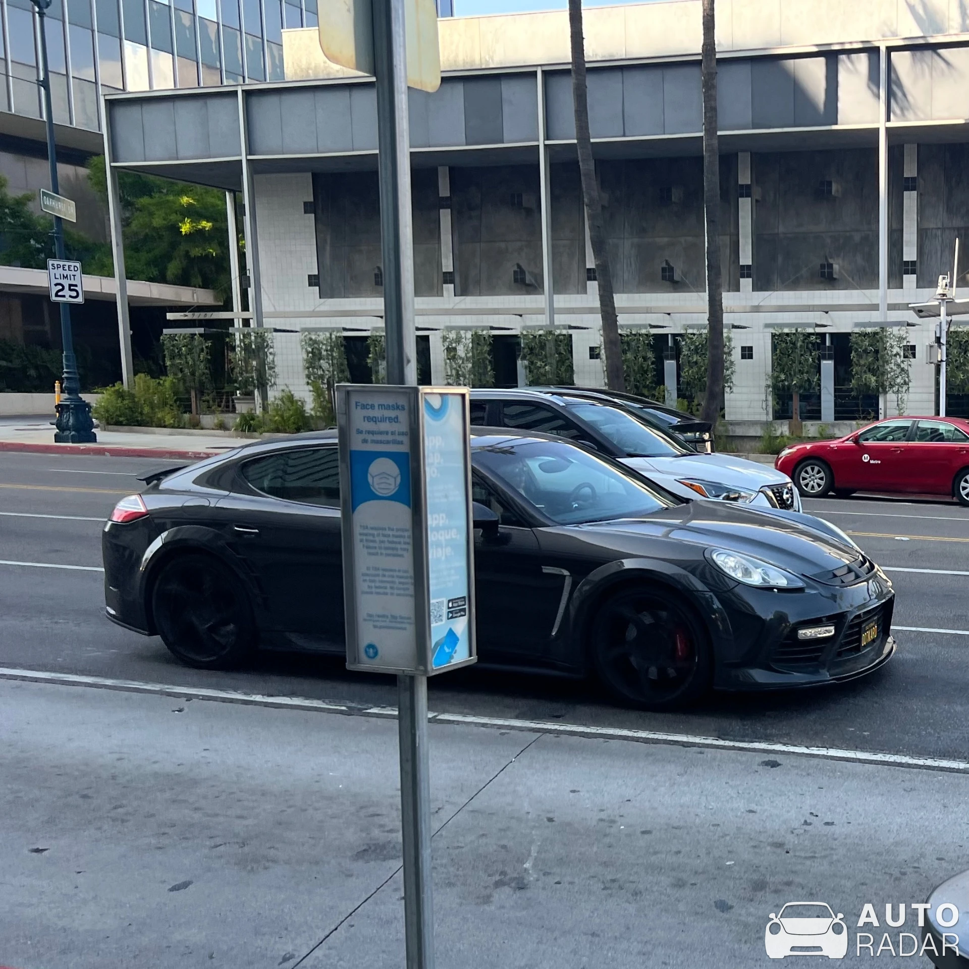 Porsche 971 Panamera Turbo Mansory spotted in Beverly Hills, United States